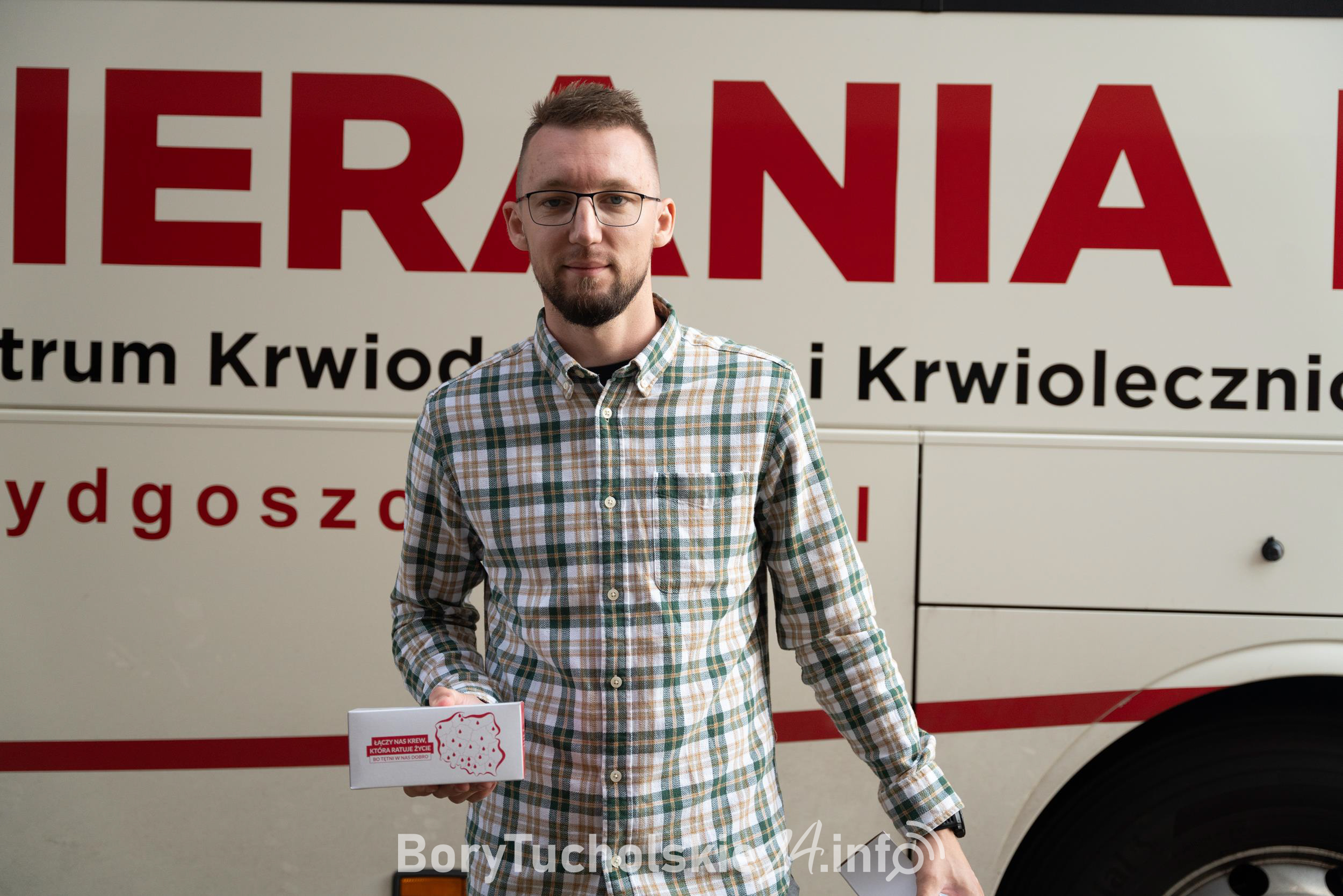 Krwiobus w Tucholi. Mieszkańcy naszego regionu oddają krew