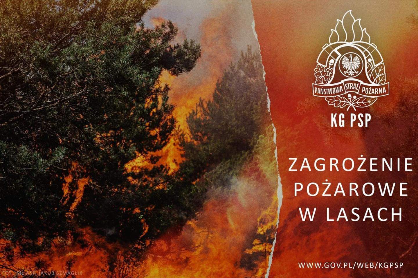 Ekstremalne zagrożenie pożarowe w lasach!