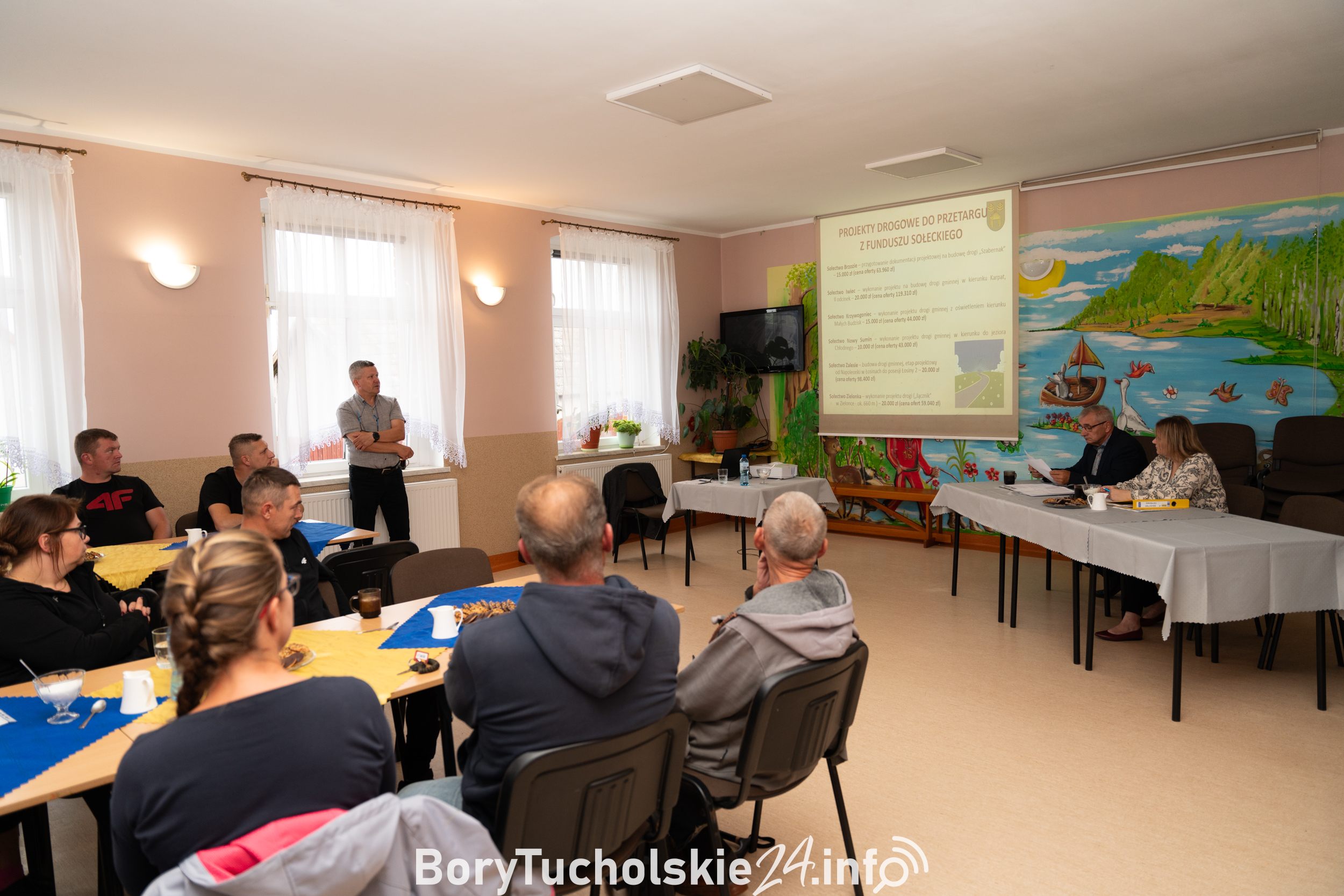 Gmina Cekcyn. Zebranie sołectwa Ostrowo