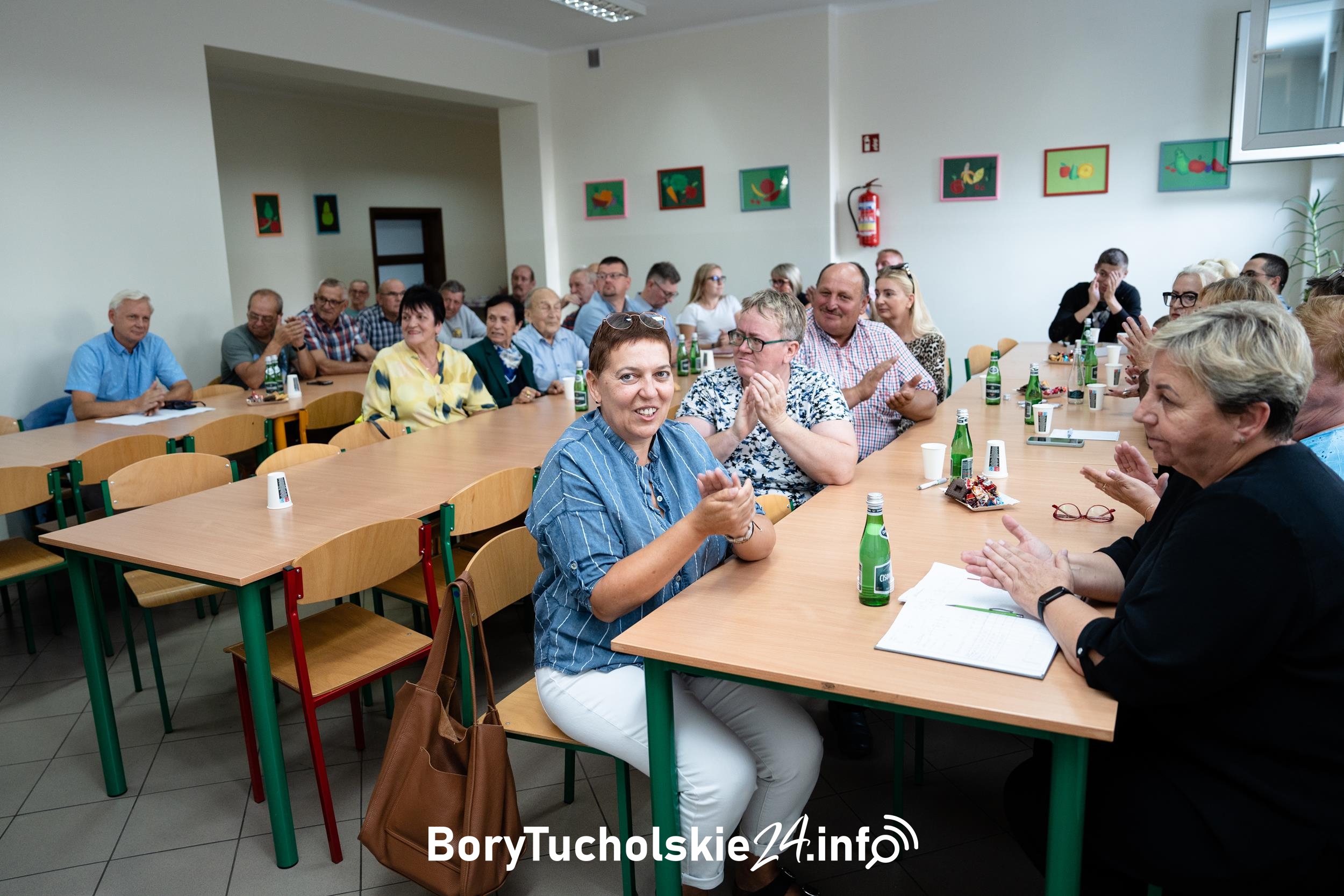 Zebranie Łąg Ośrodek Zdrowia Fundusz sołecki