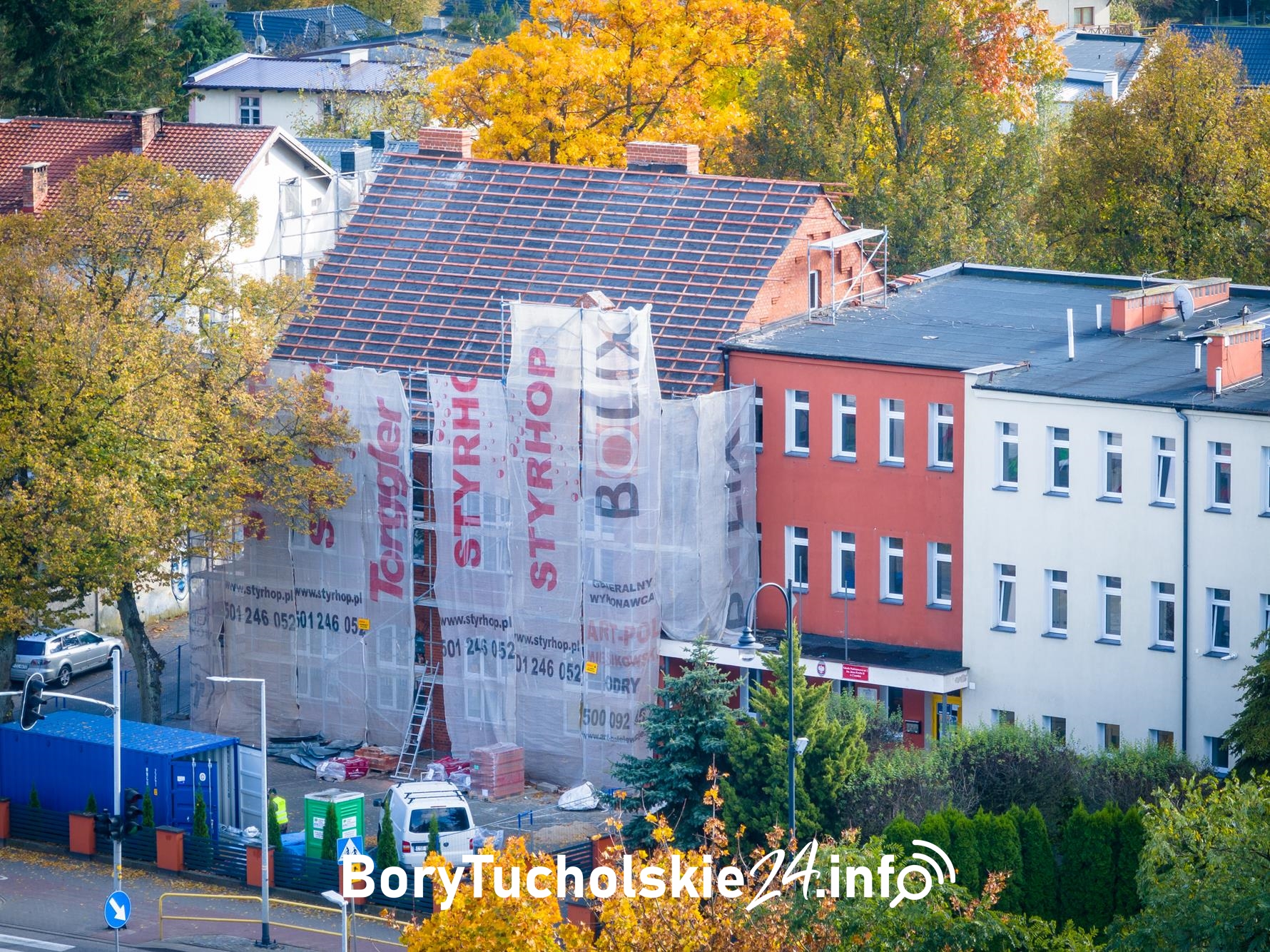 Prace budowlane w czerskiej „Dwójce”