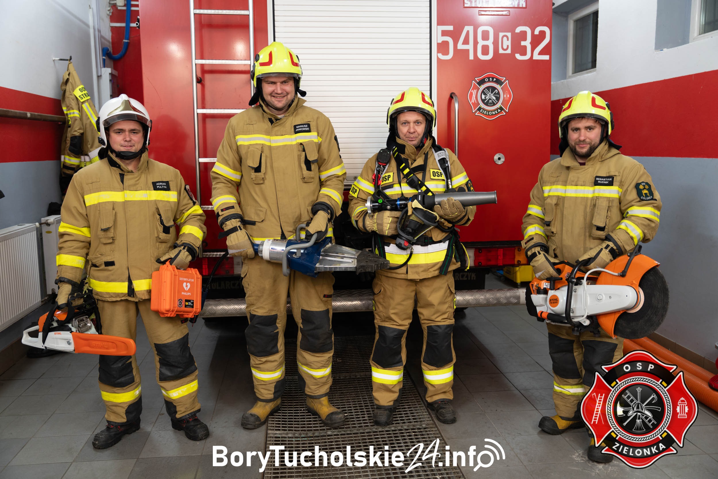 OSP Zielonka z nowym sprzętem dzięki "Bitwie o remizy"