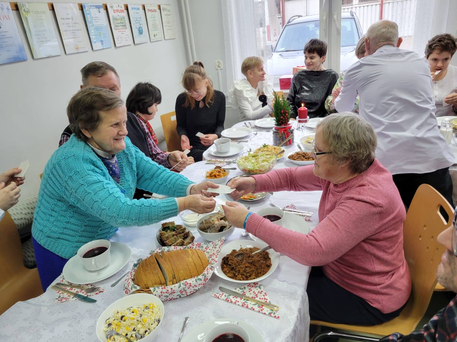 Spotkanie opłatkowe w ŚDS w Czersku (FOTO)