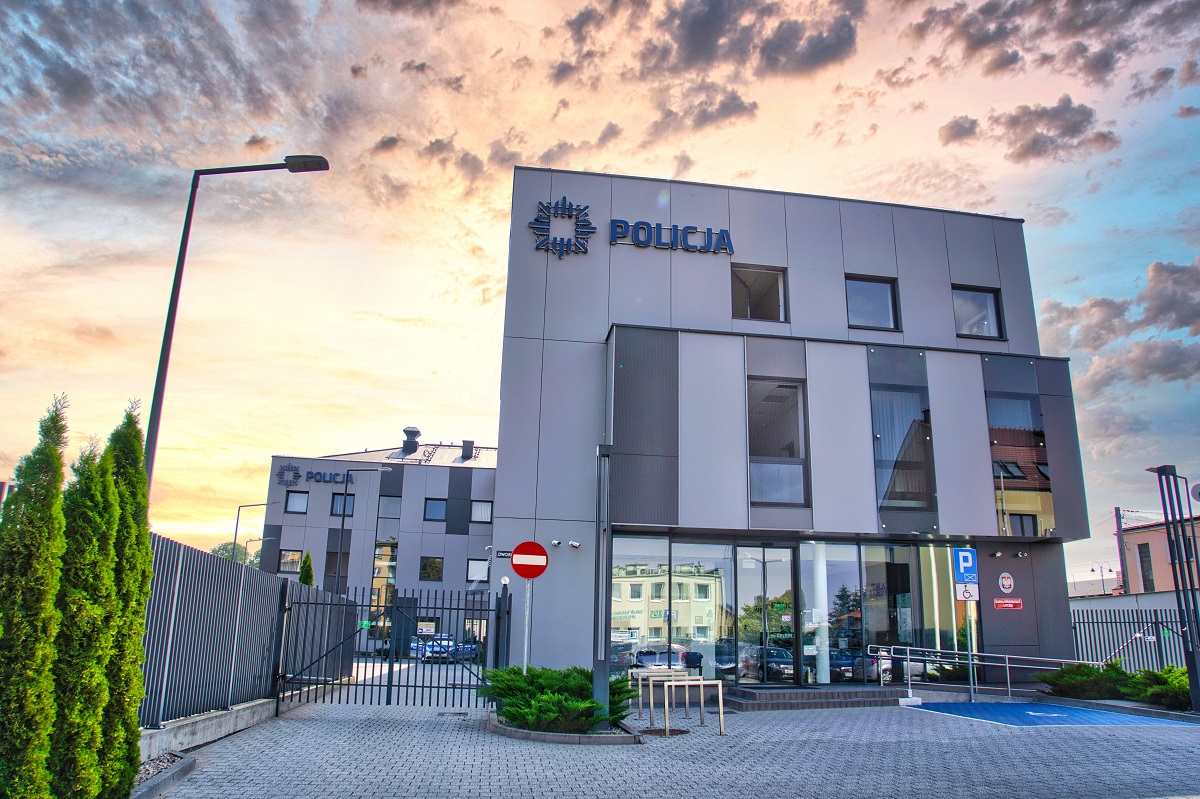 Drzwi otwarte w komendzie policji w Tucholi