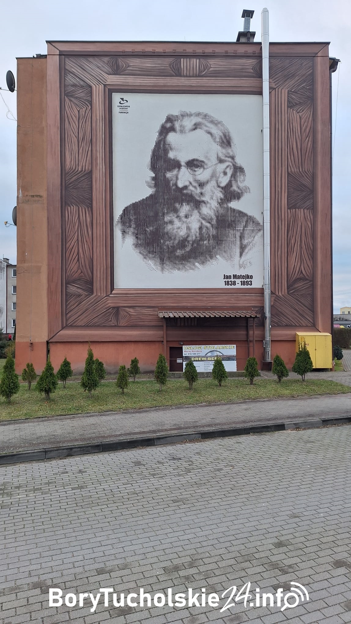 Kolejny mural w Czersku. Zobacz film (WIDEO)