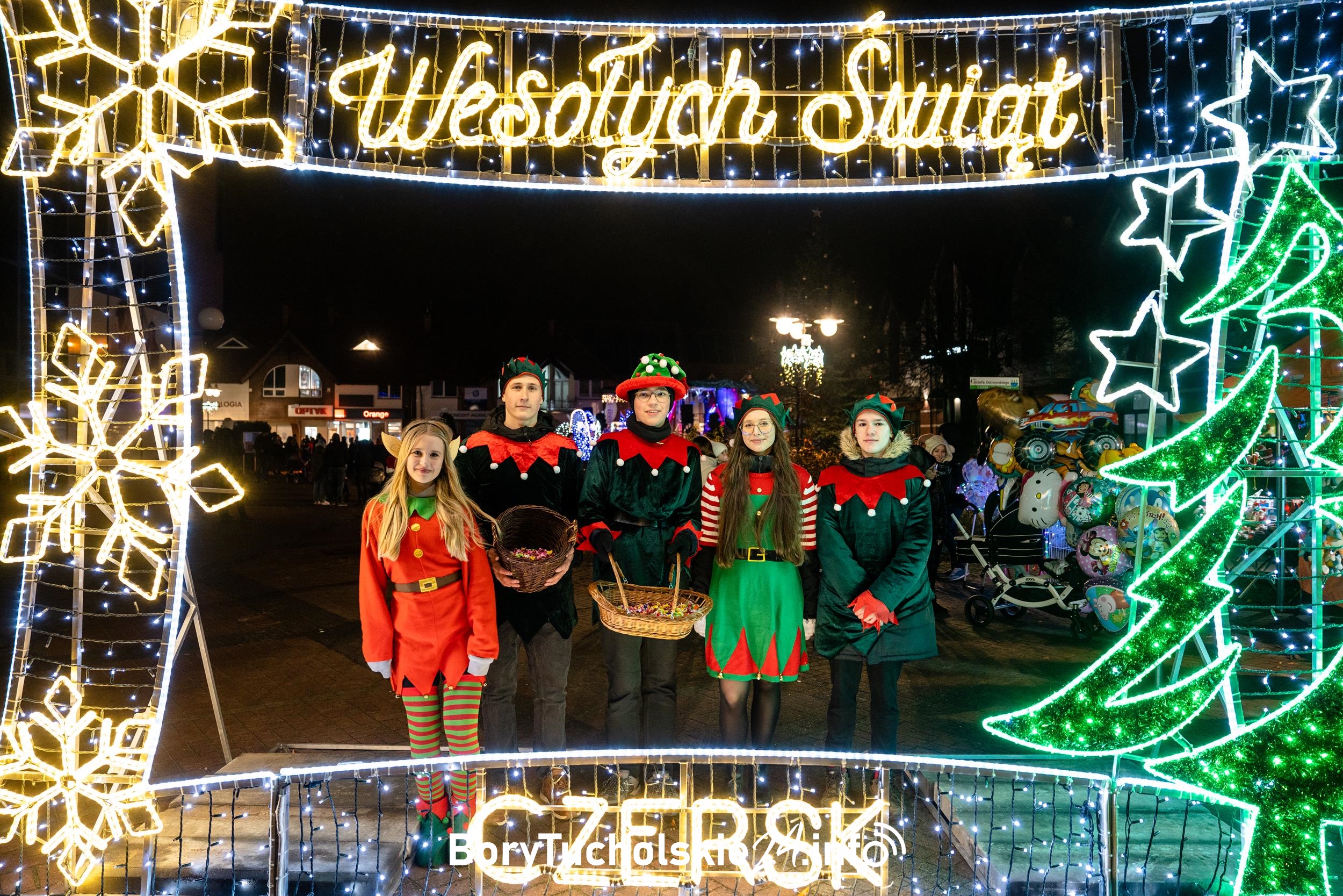 Do Czerska znów przyjechał Mikołaj (DUŻO ZDJĘĆ)