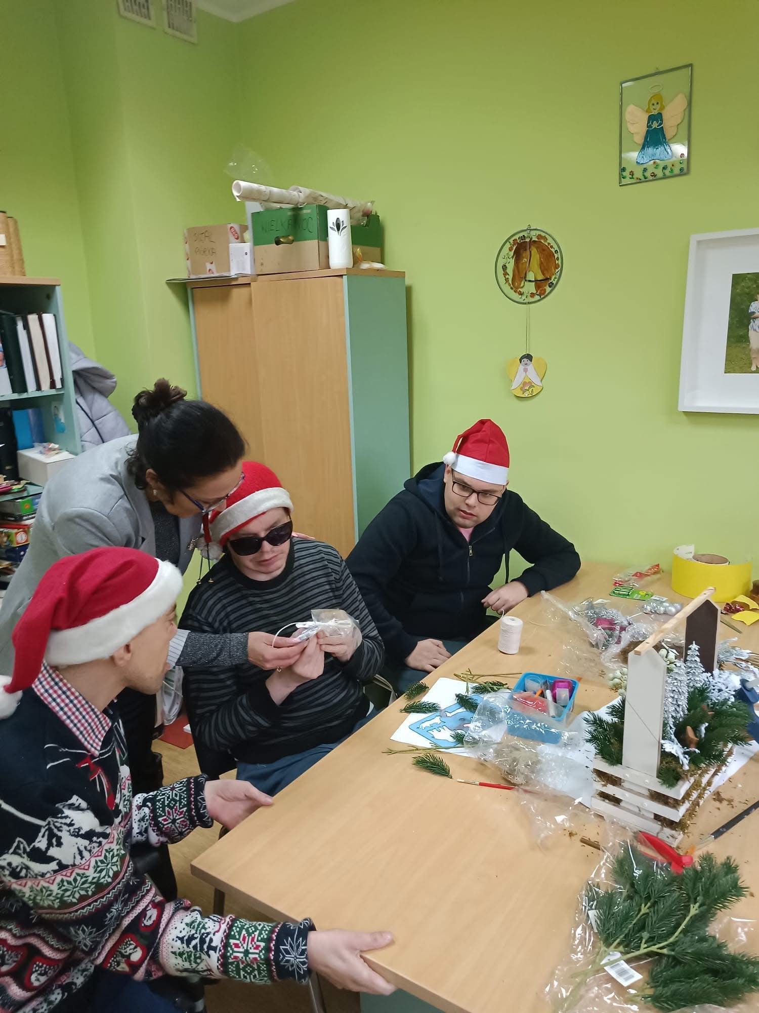 Mikołajki w WTZ w Czersku