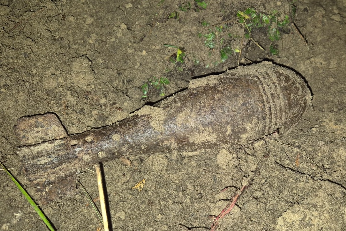 Niewybuch z czasów II Wojny Światowej odnaleziony w Tucholi