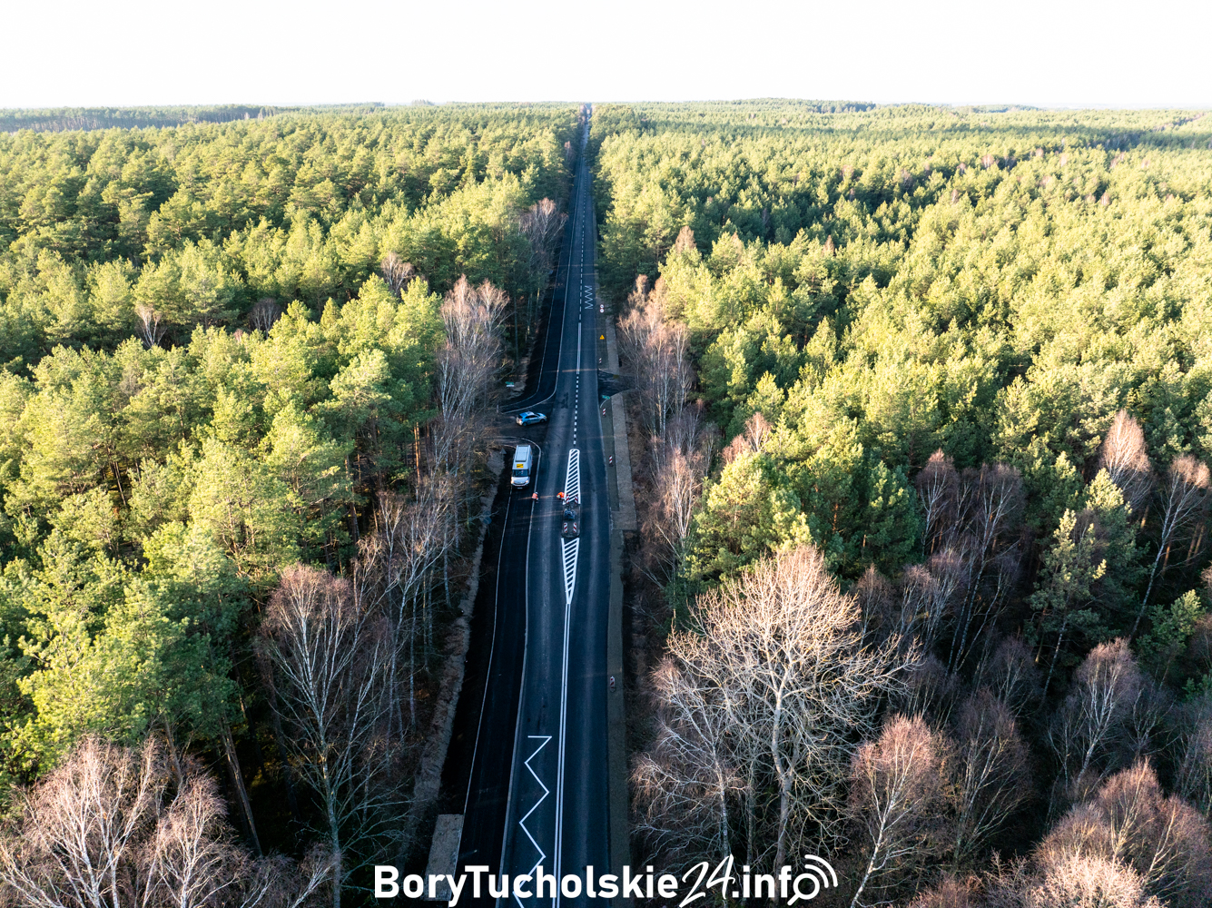 Kończą się prace na drodze Czersk - Śliwice