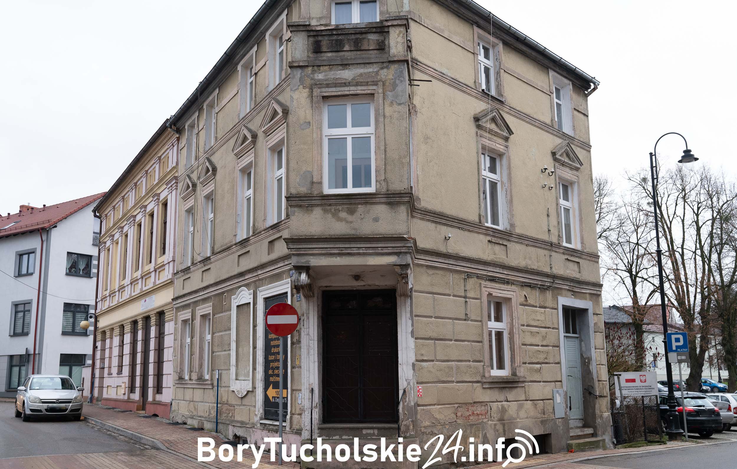 Renowacja kamienicy przy ul. Chojnickiej 27 w Tucholi