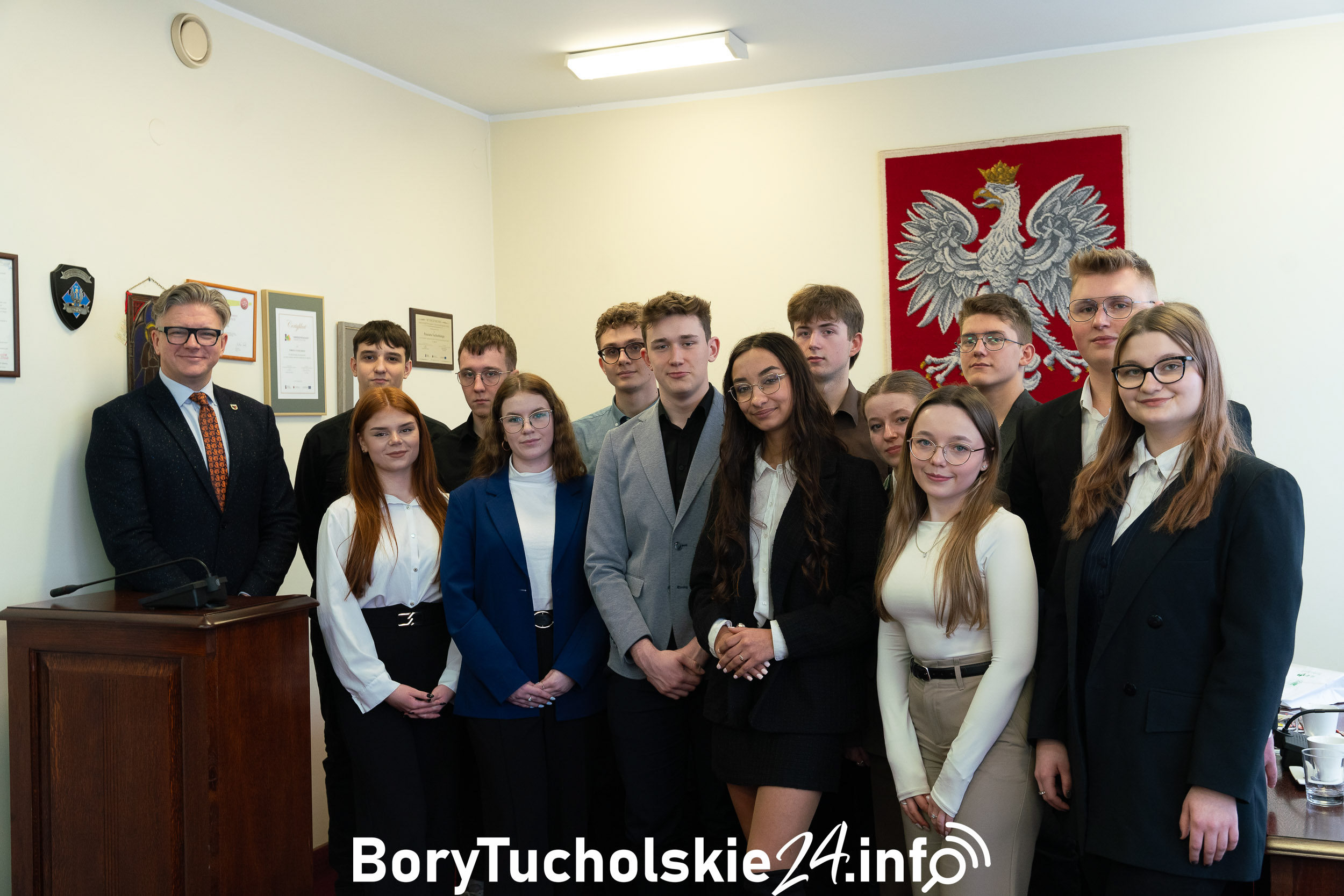 Inauguracyjna sesja Młodzieżowej Rady Powiatu Tucholskiego