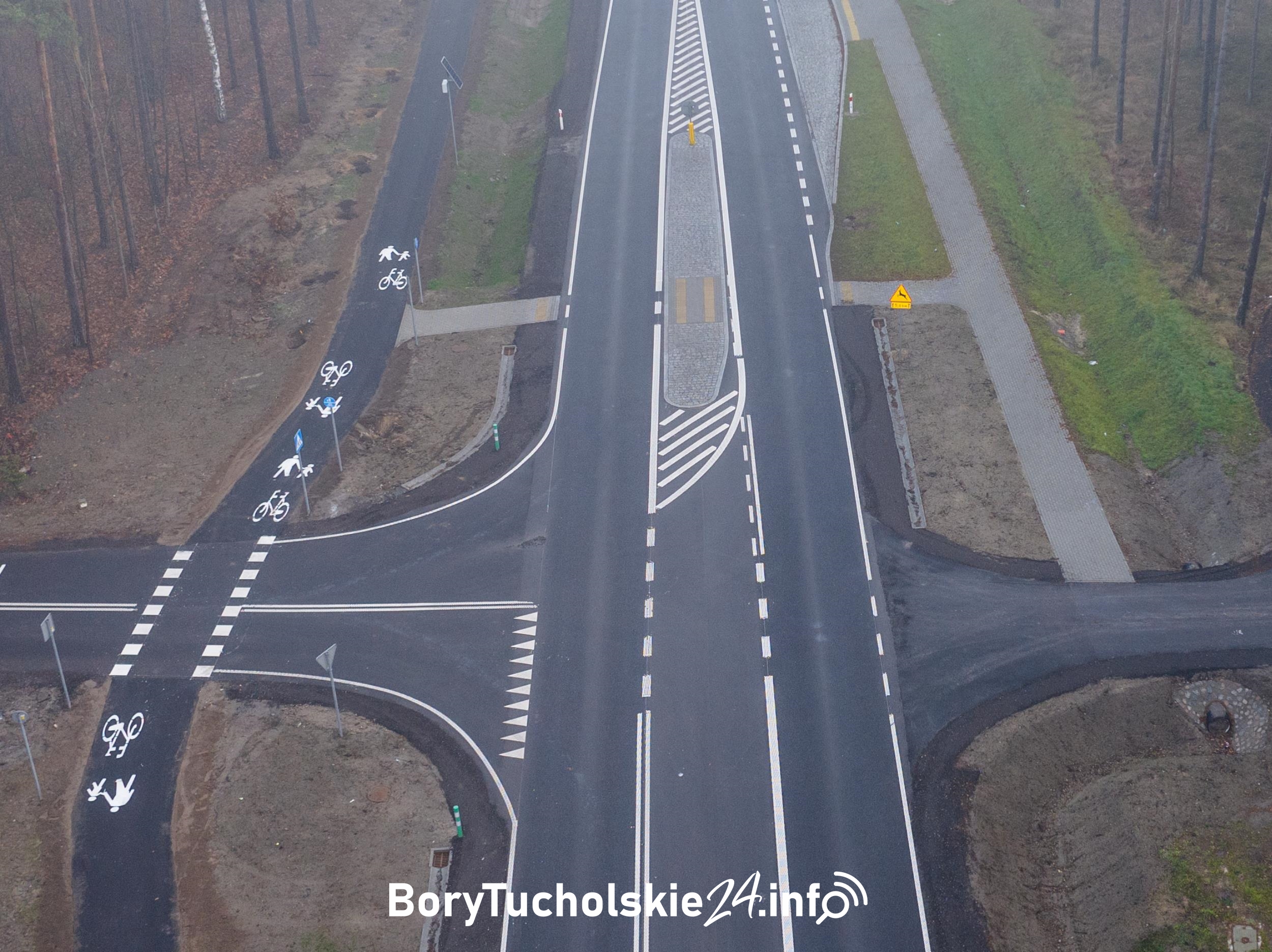 Przejście sugerowane. Tu piesi nie mają pierwszeństwa