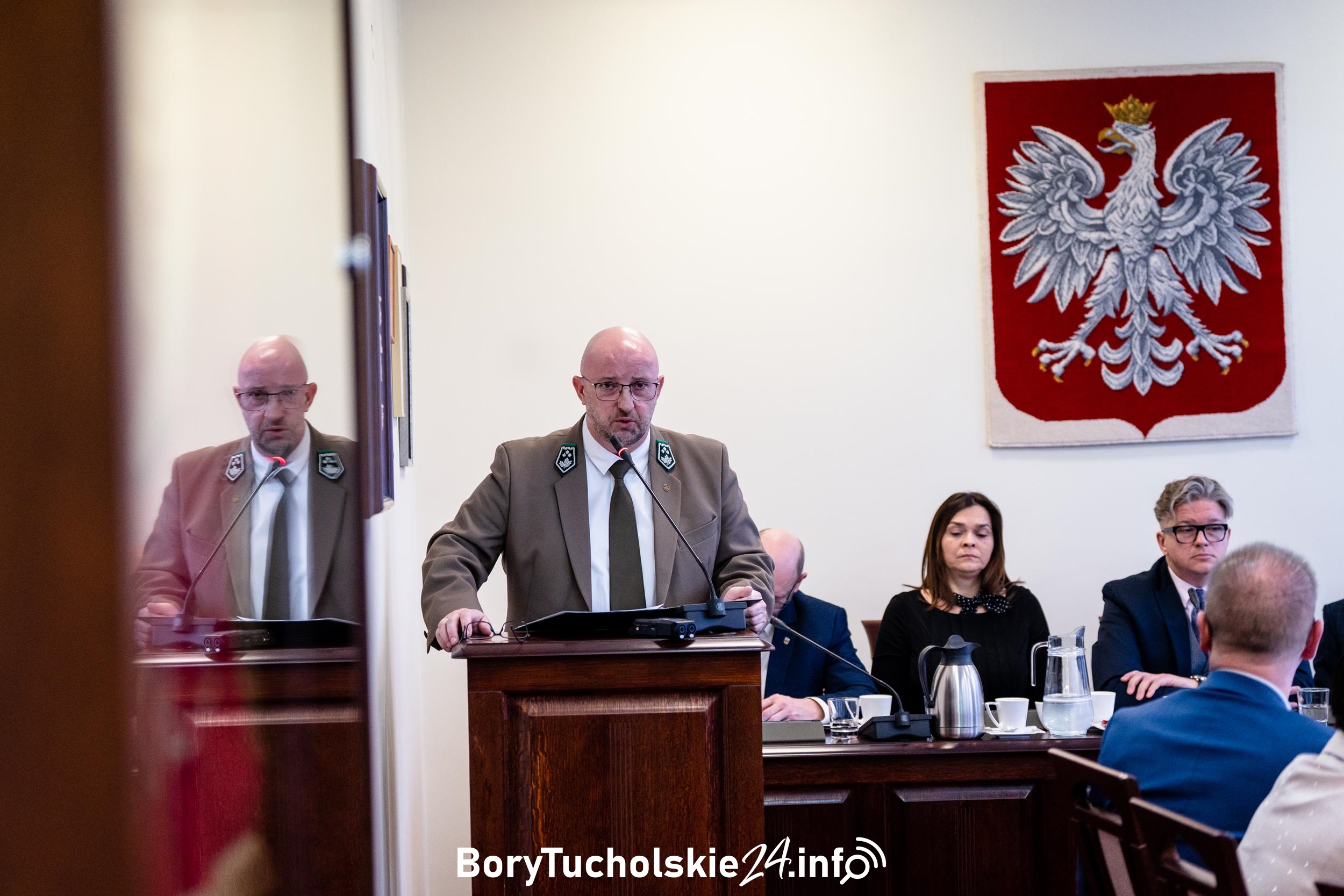 Piotr Marciniak, dyrektor Technikum Leśnego w Tucholi