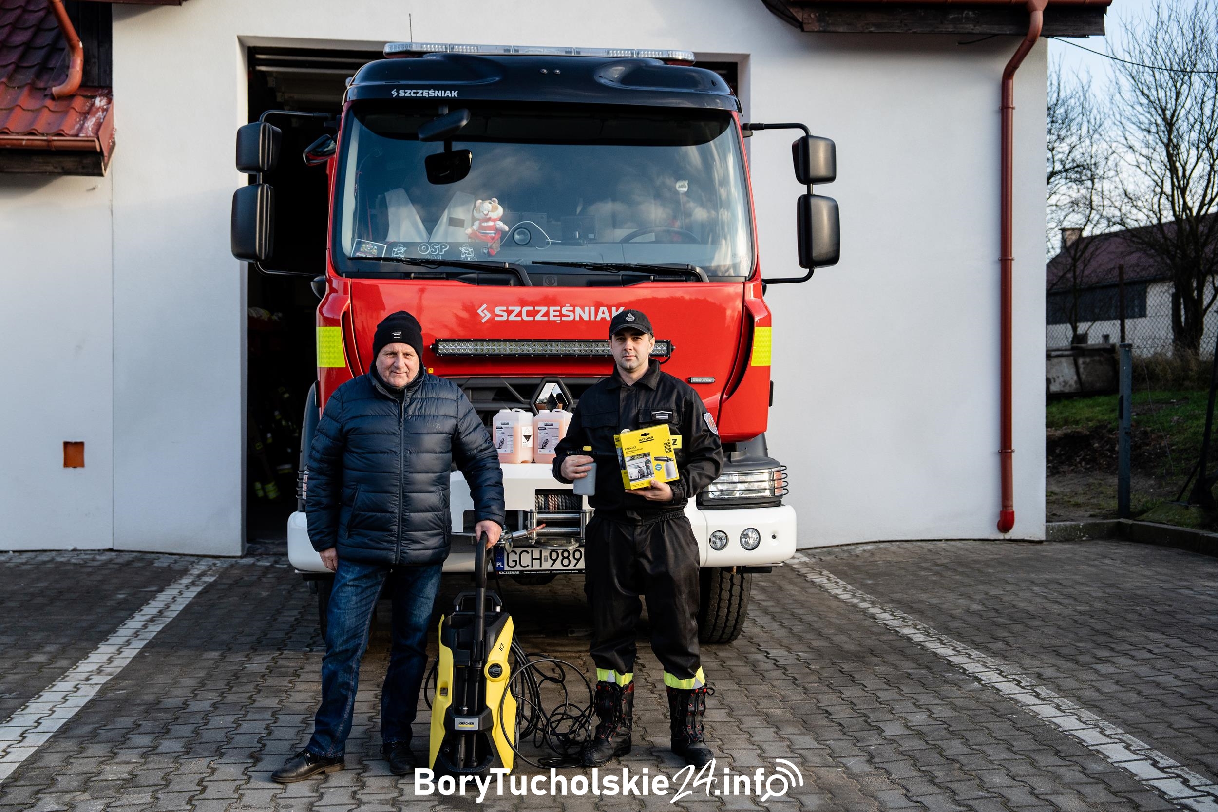 Nowy sprzęt w OSP w Łęgu. Sołectwo wspiera strażaków