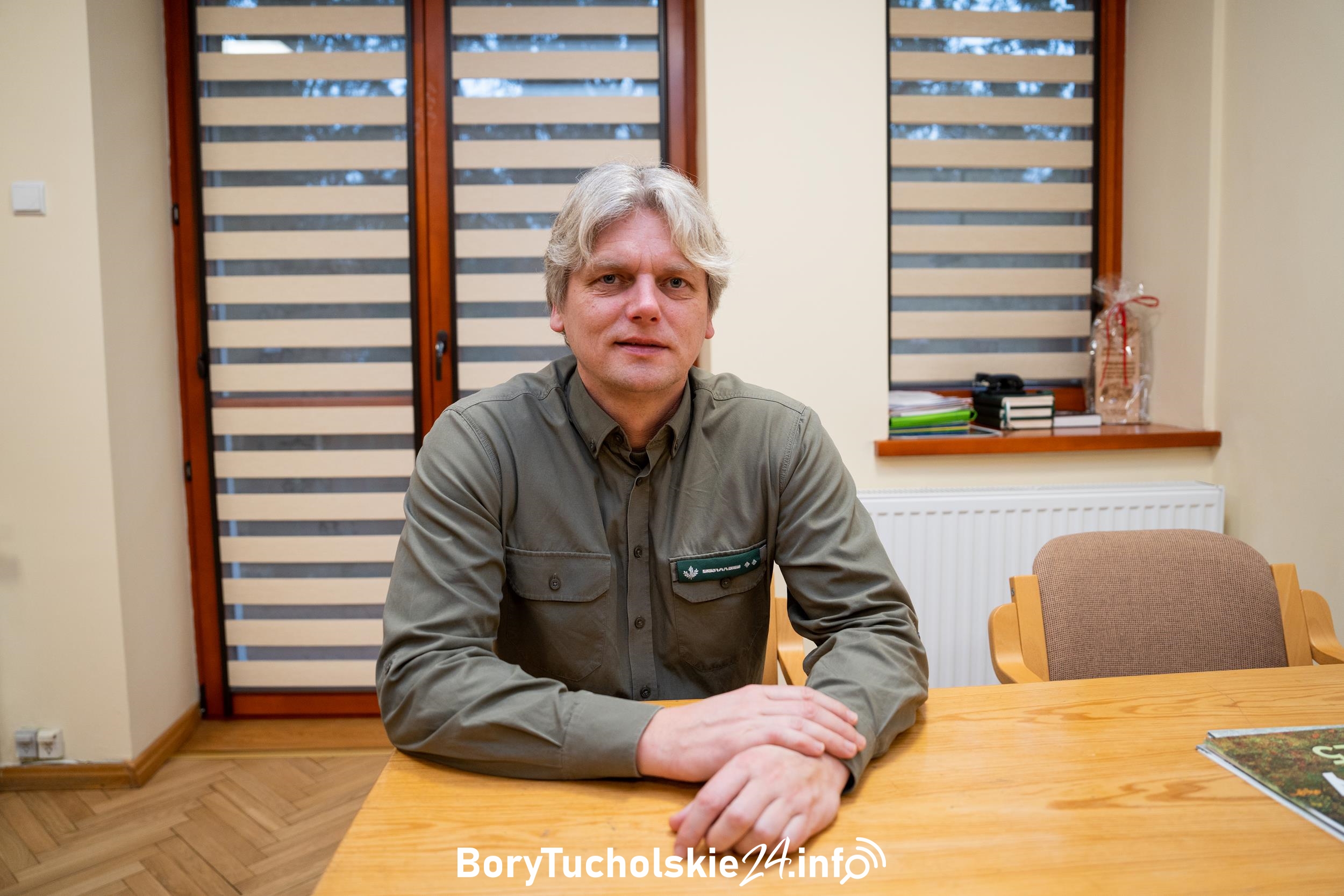 Arkadiusz Podlaszewski kieruje Nadleśnictwem Woziwoda