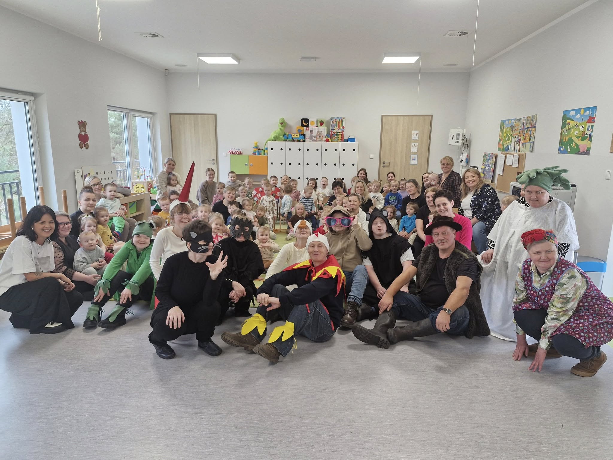 ŚDS zaprezentował przedstawienie w gminnym żłobku w Czersku