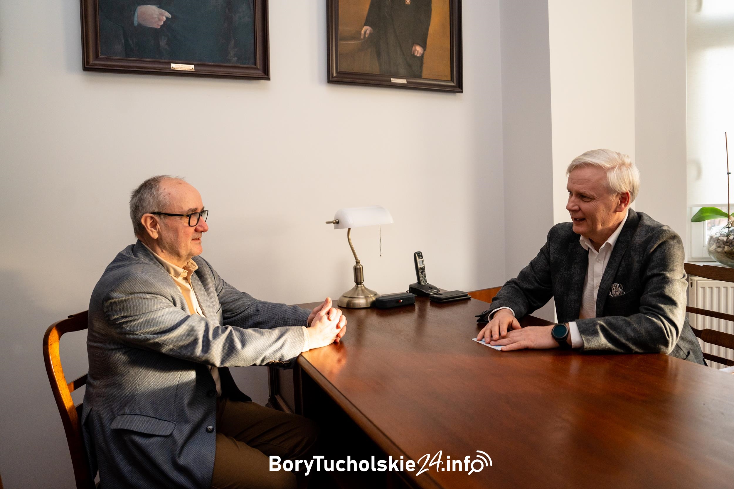 Przewodniczący i zastępca już w nowym gabinecie