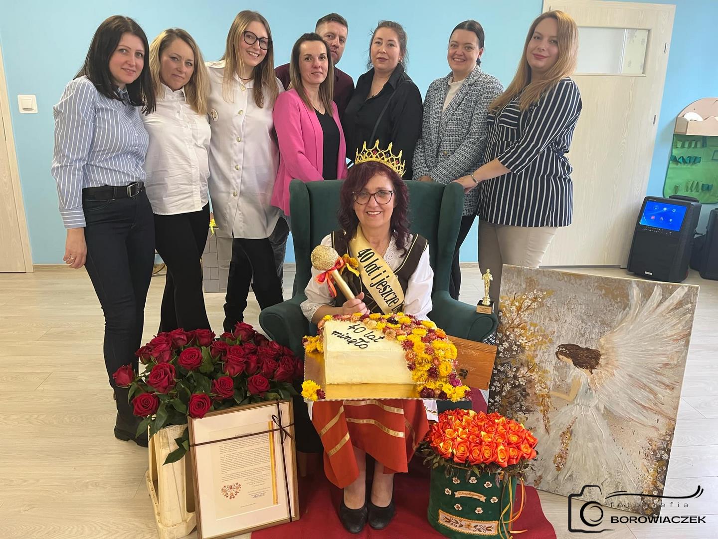 40 lat pasji i oddania – jubileusz Ilony Kiełpińskiej w przedszkolu „Borowiaczek”
