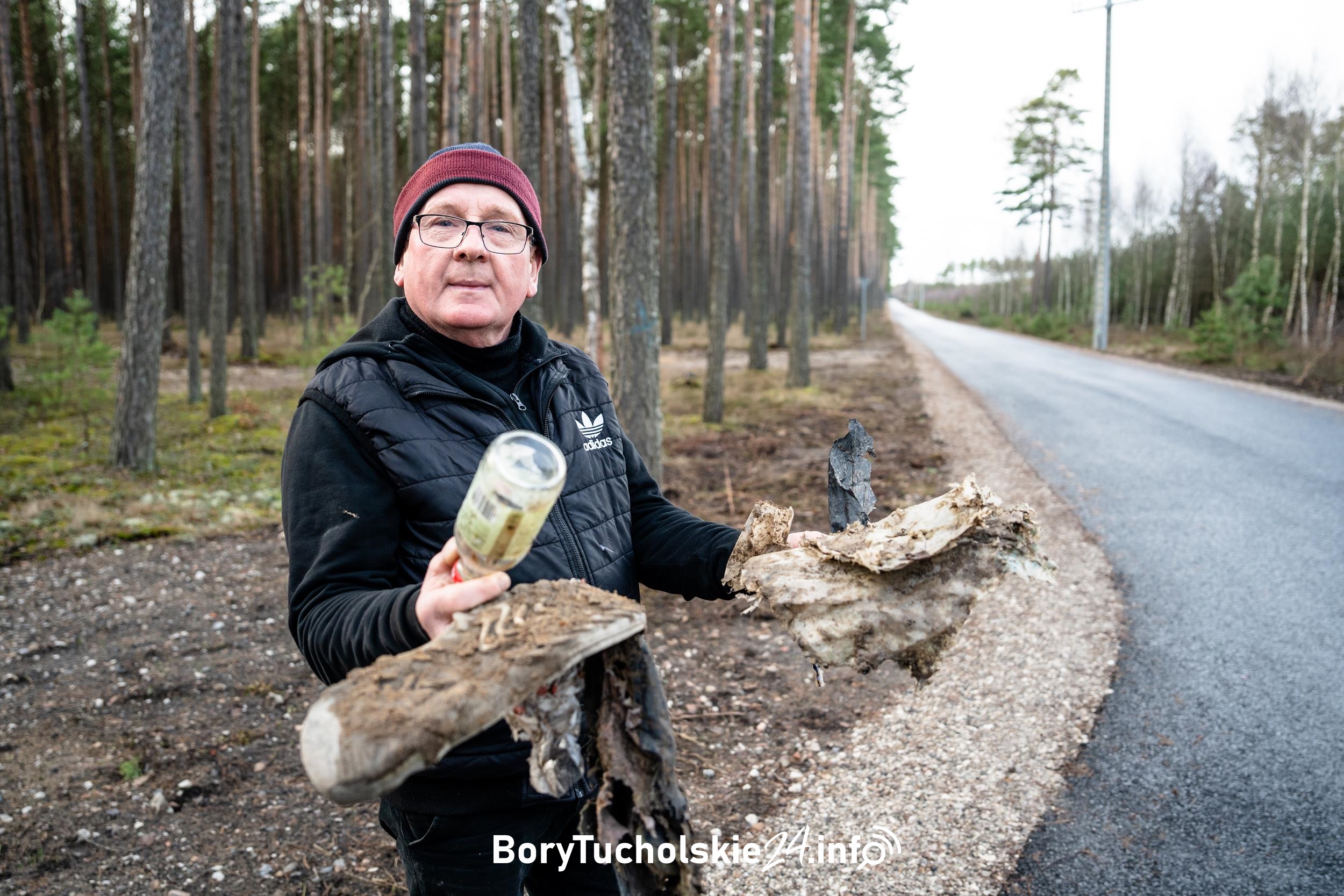 Co robi sołtys w wolnym czasie? Zbiera śmieci