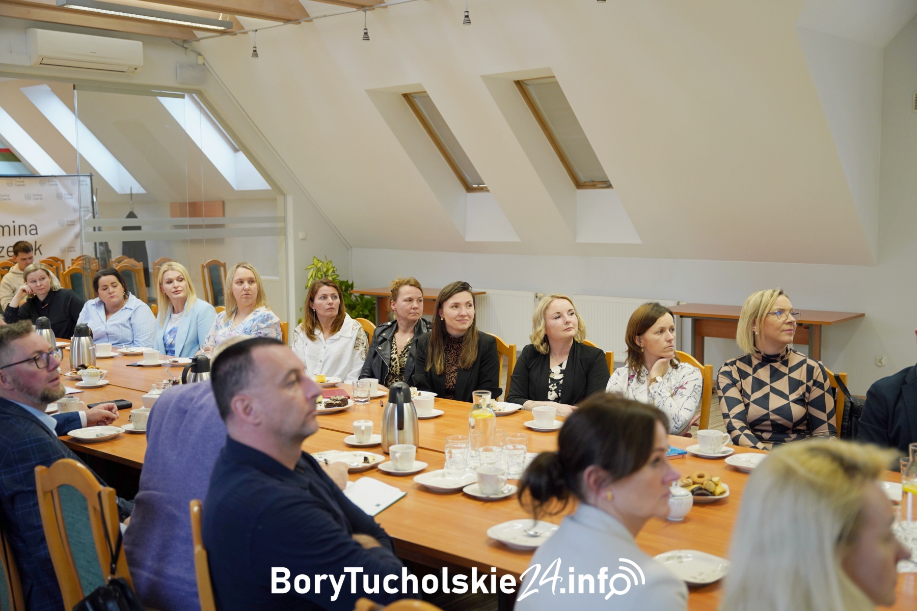 Narada z sołtysami i przewodniczącymi zarządów osiedli w gminie Czersk