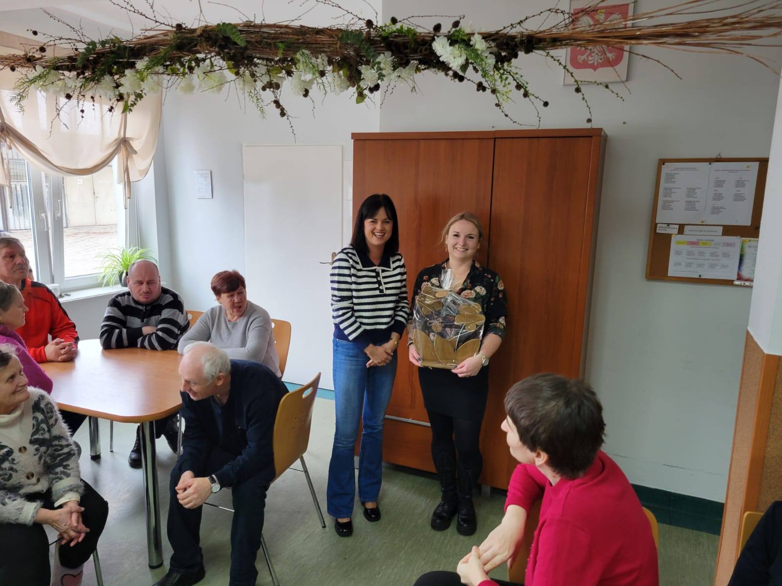 Wizyta sołtyski Złotowa w ŚDS w Czersku