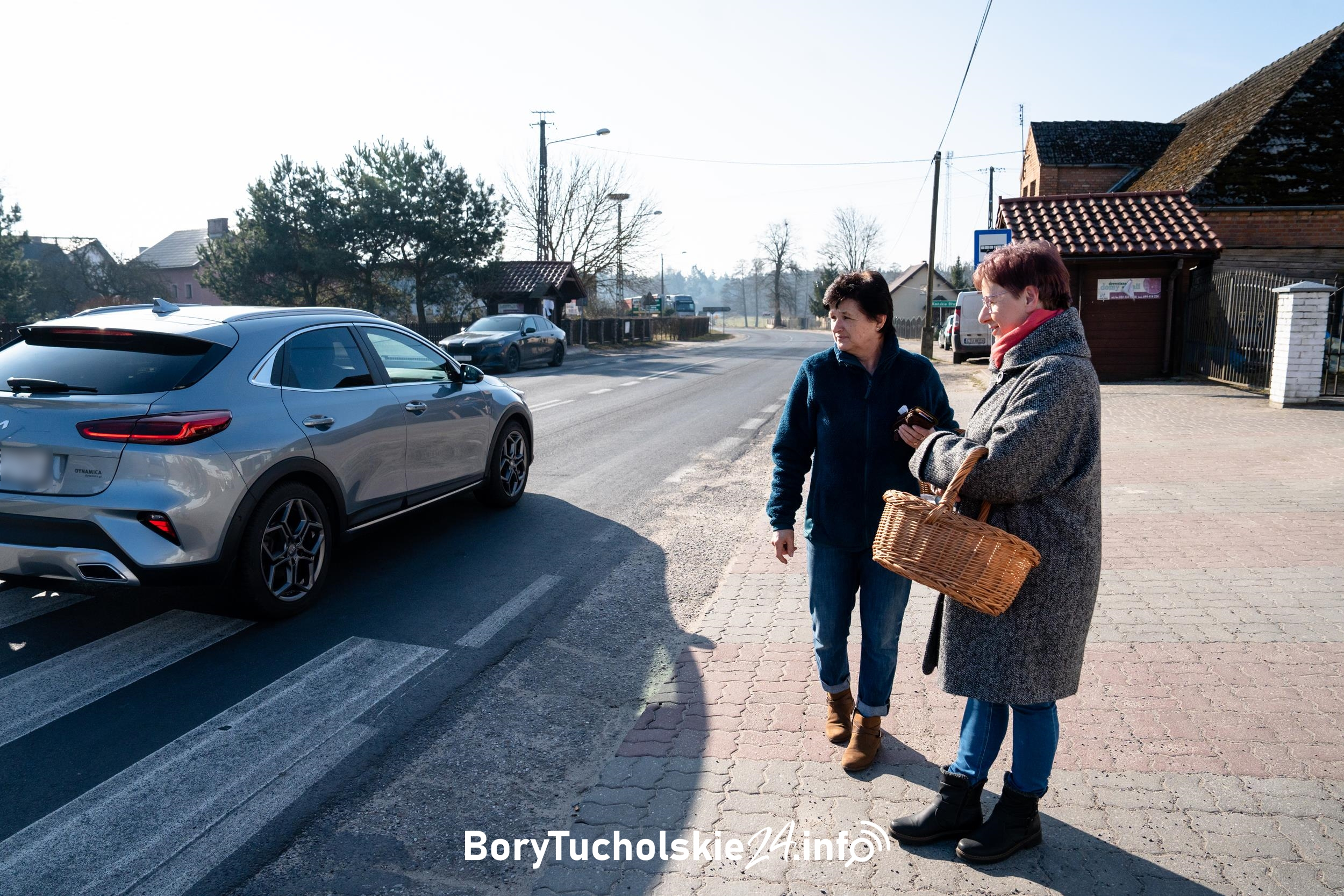 Niebezpiecznie na przejściu dla pieszych w Legbądzie. Czy jest szansa na zmiany?
