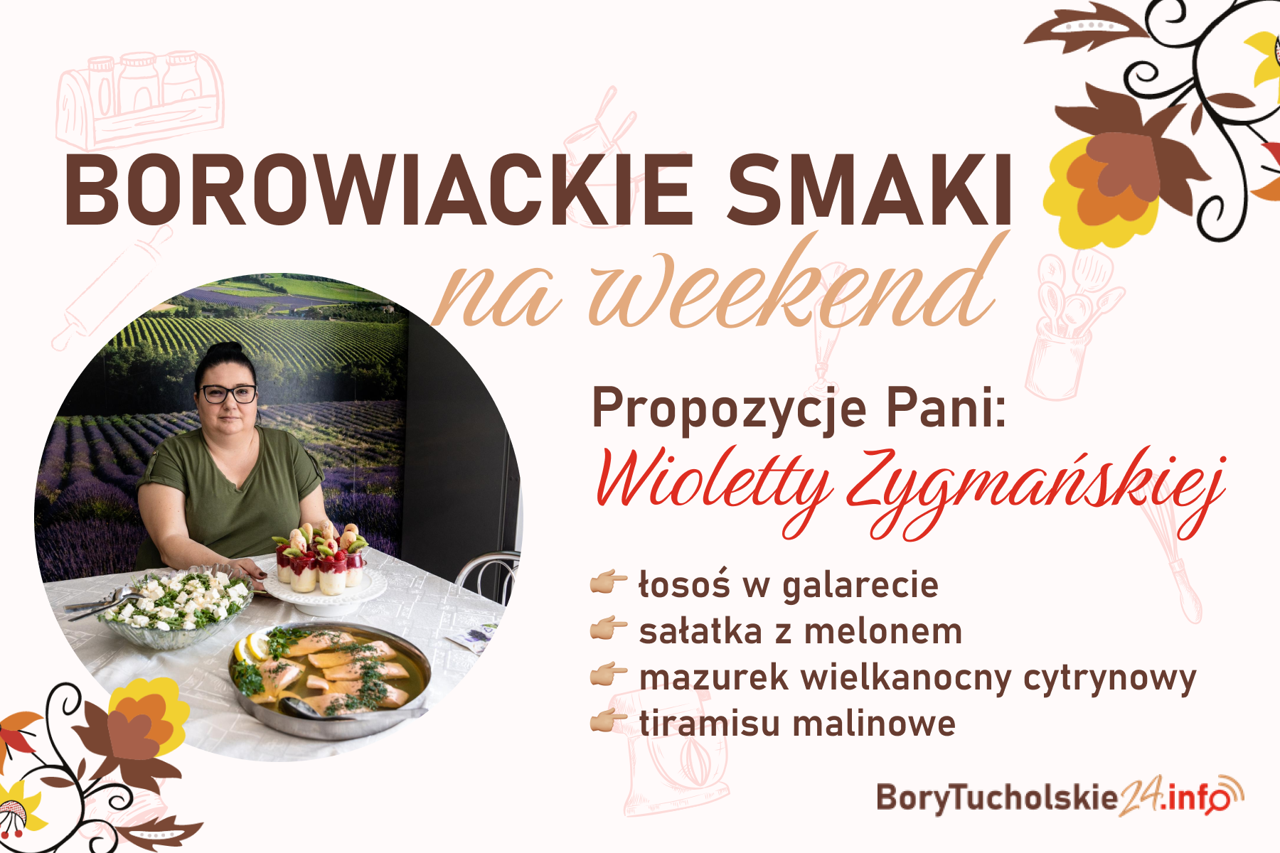 Pyszne dania od profesjonalnej kucharki