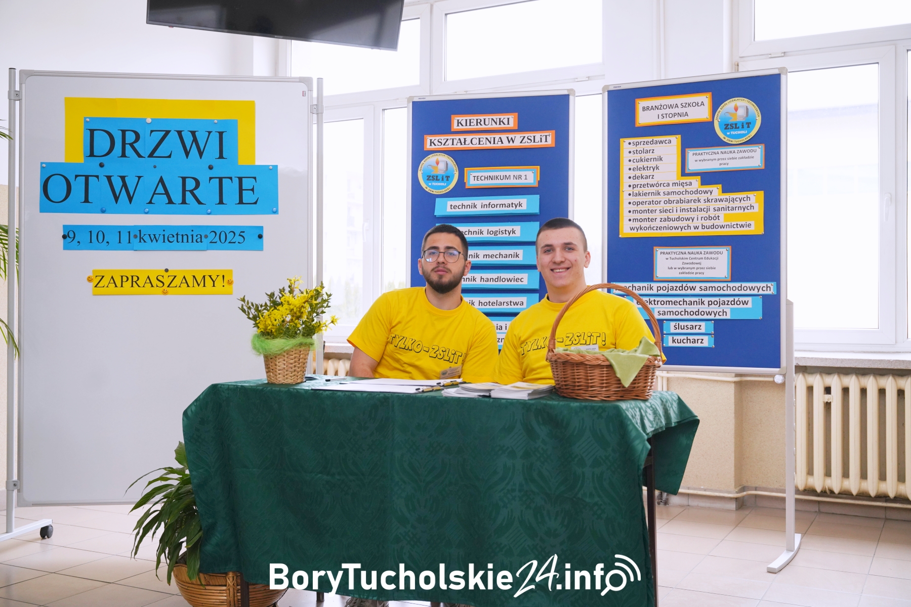 ZSLiT w Tucholi otworzył drzwi dla kandydatów – pierwszy z trzech dni otwartych za nami