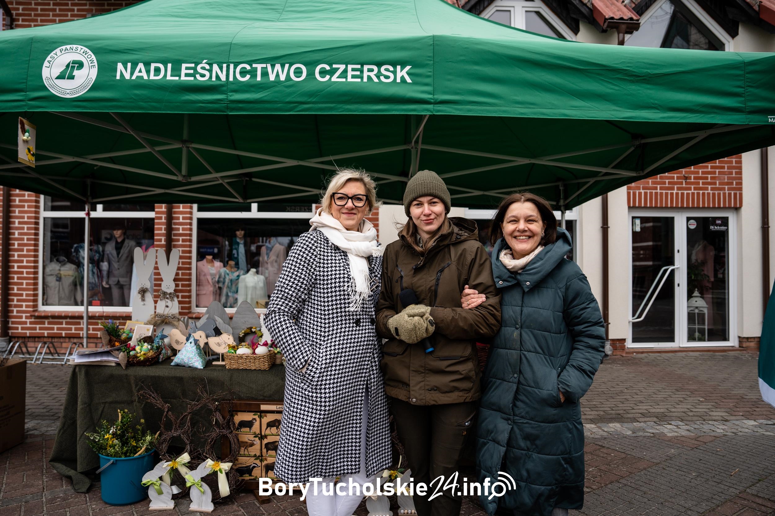 Przedświąteczny kiermasz Nadleśnictwa Czersk i ZSS w Czersku