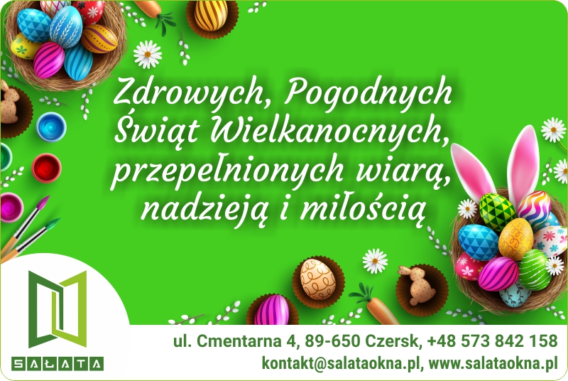 Życzenia wielkanocne od firmy Sałata