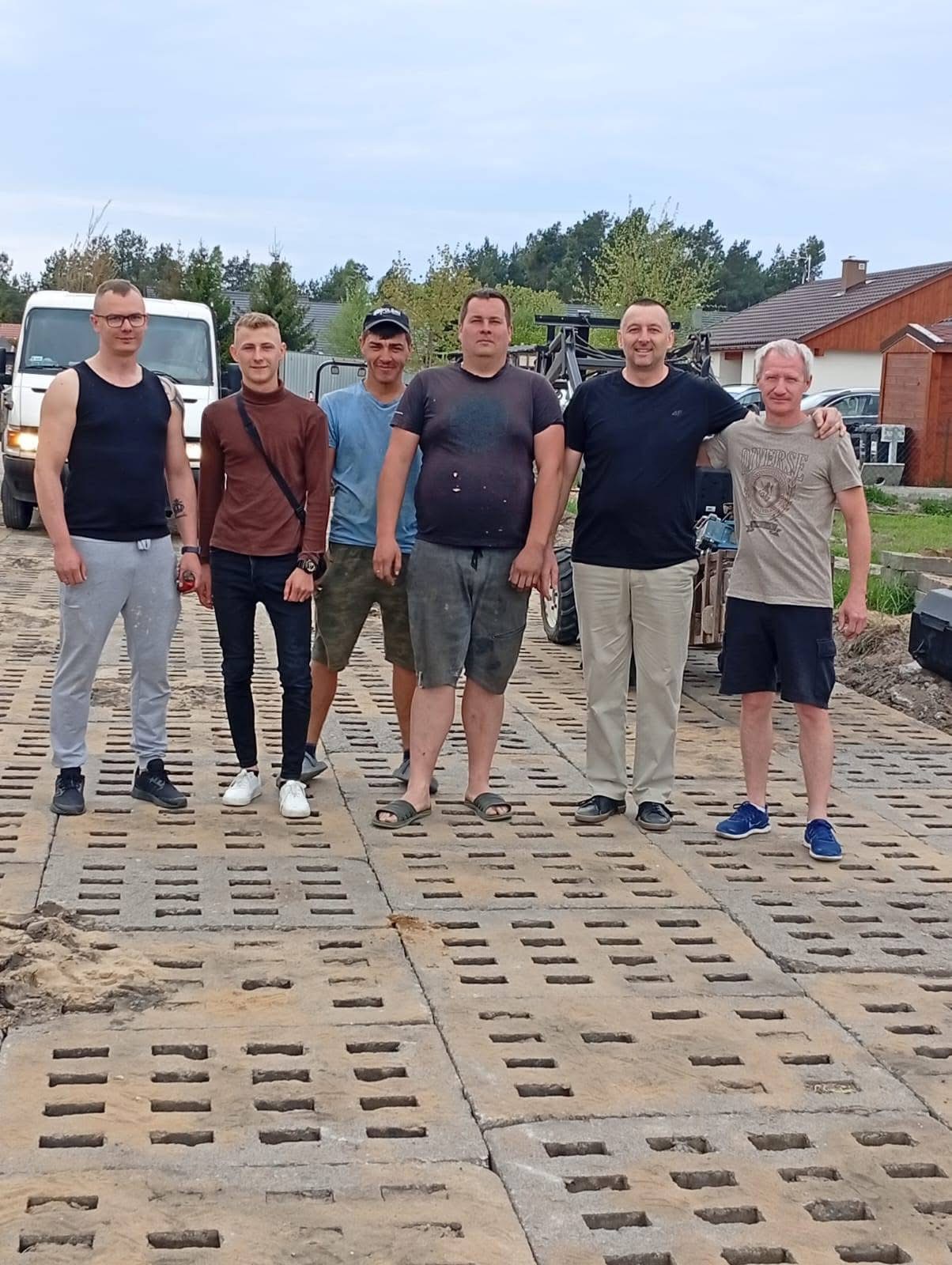 Ulica Sienkiewicza w Czersku utwardzona w czynie społecznym 