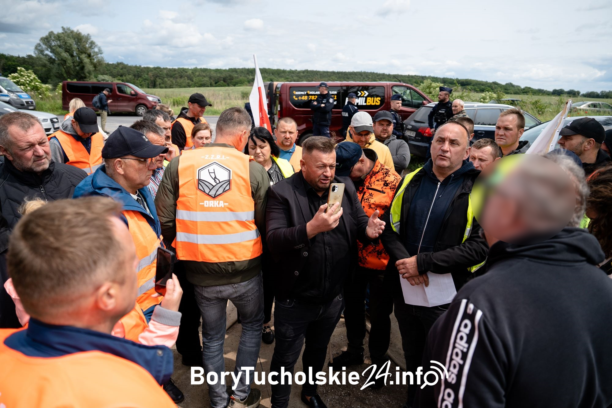 Zatrzymanie mężczyzn skupujących bydło