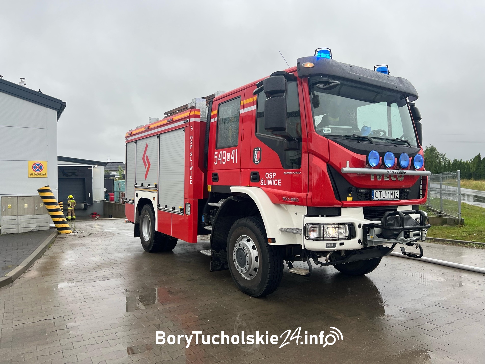 Nocne ulewy nad regionem. Interwencje strażaków