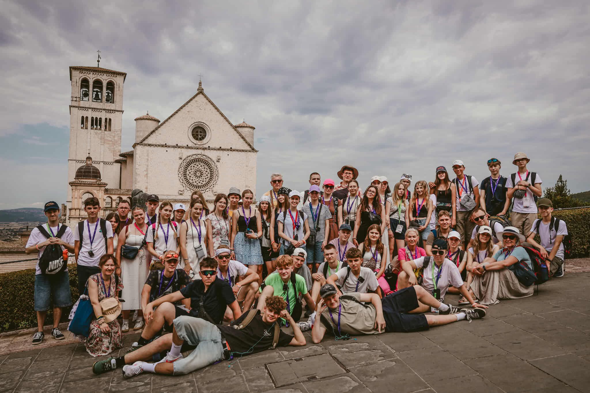 Spotkali papieża! Młodzież z KSM Czersk uczestniczyła w Jubileuszowych Światowych Dniach Młodzieży w Rzymie (FOTO)