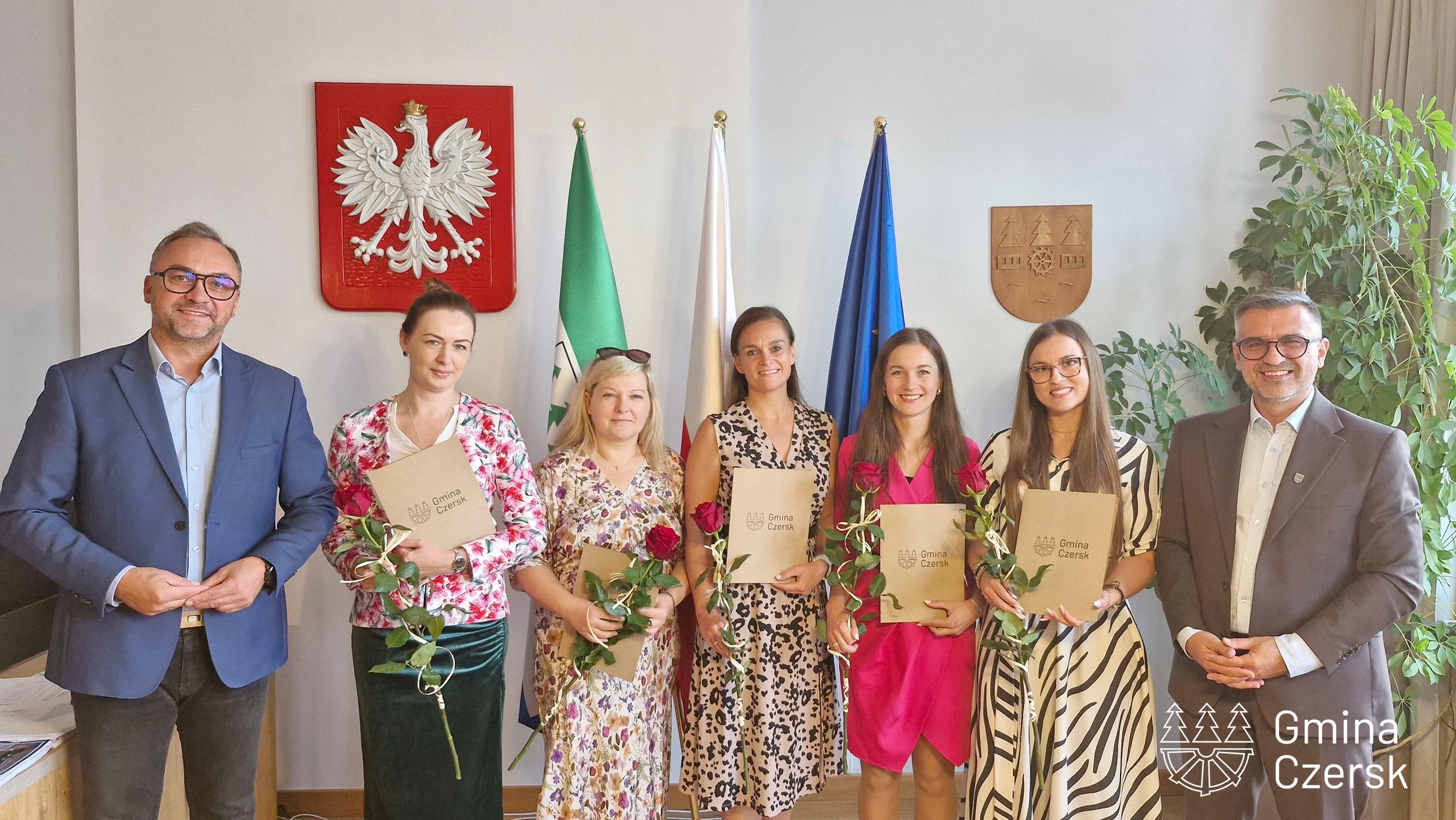 Uroczyste wręczenie aktów awansu zawodowego nauczycielom w gminie Czersk (FOTO)