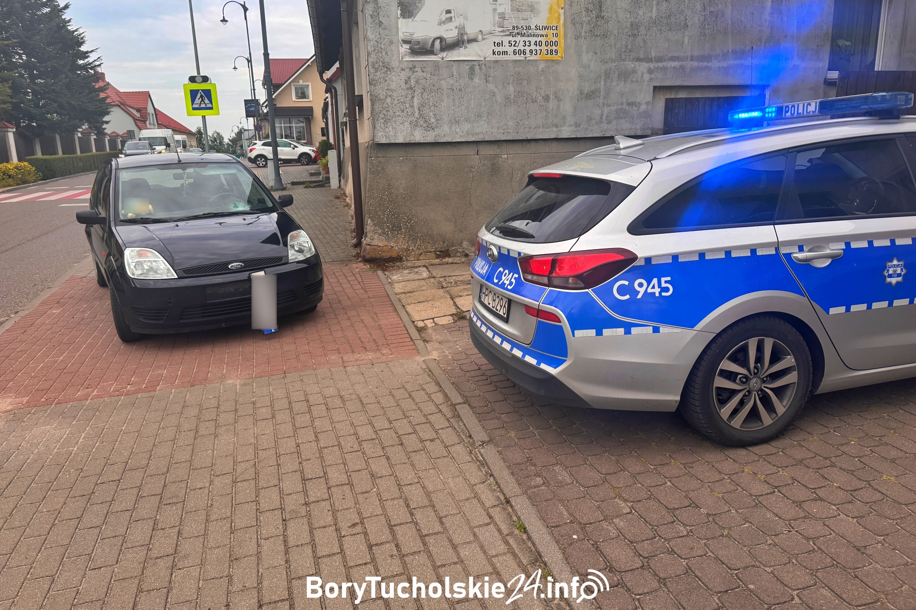 Potrącenie dziecka na rowerze na przejściu w Śliwicach. Kogo policja wskazuje jako sprawcę?