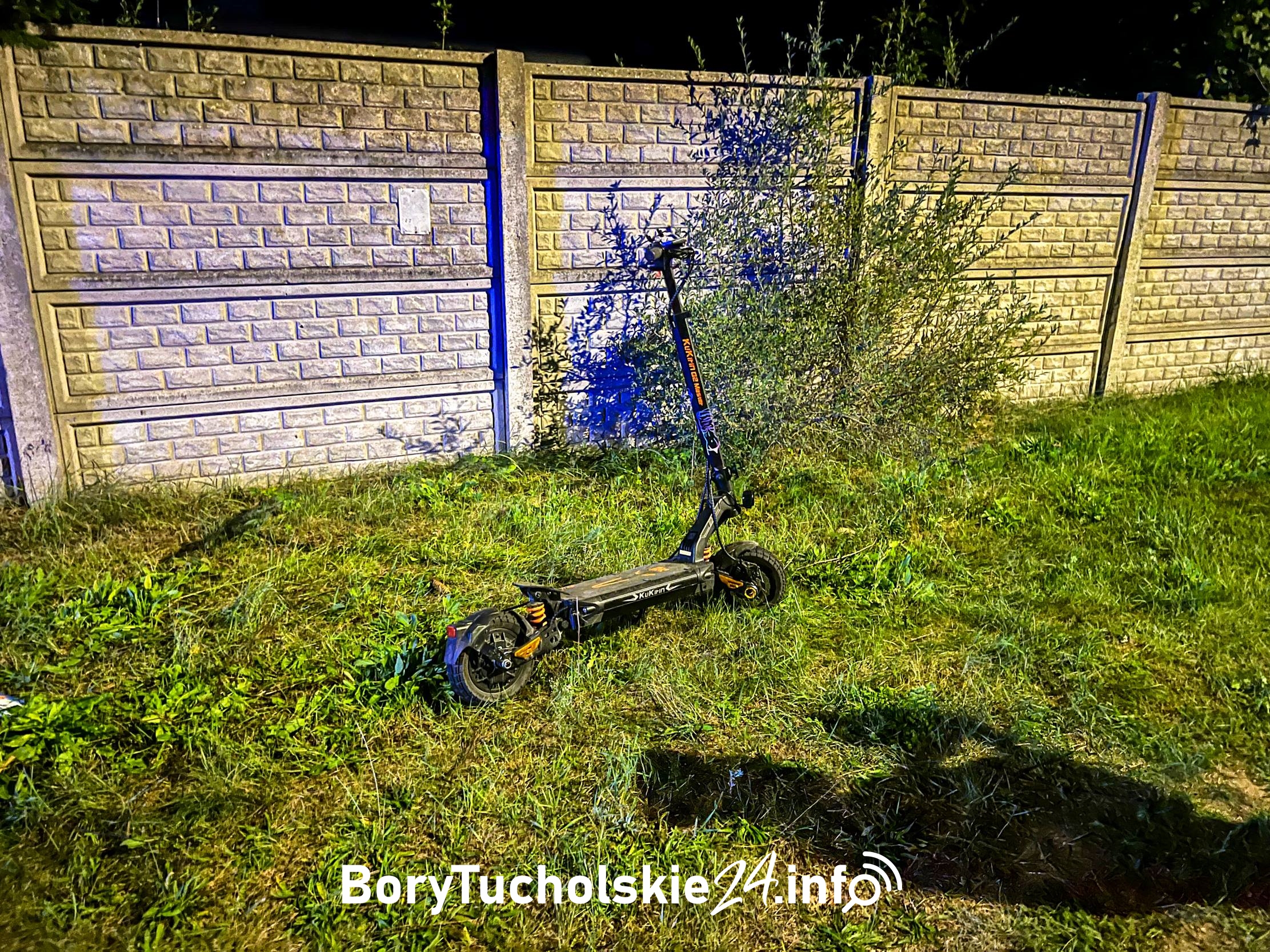 Po wypadku w Czersku. Policja apeluje i przypomina, jak jeździć na hulajnogach