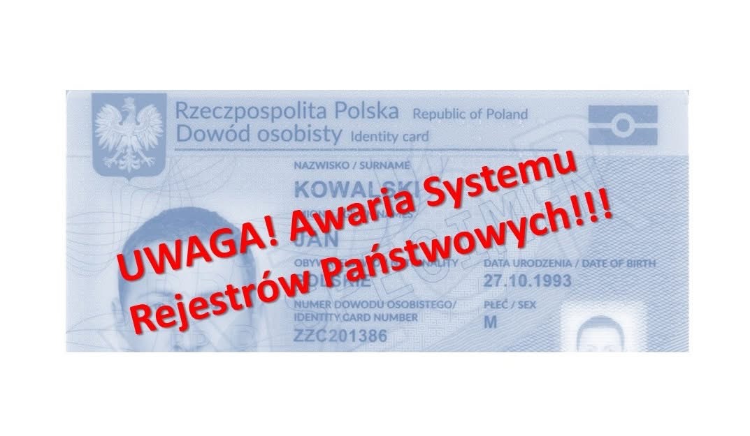 Awaria systemu – utrudnienia w obsłudze dowodów osobistych i USC w Tucholi