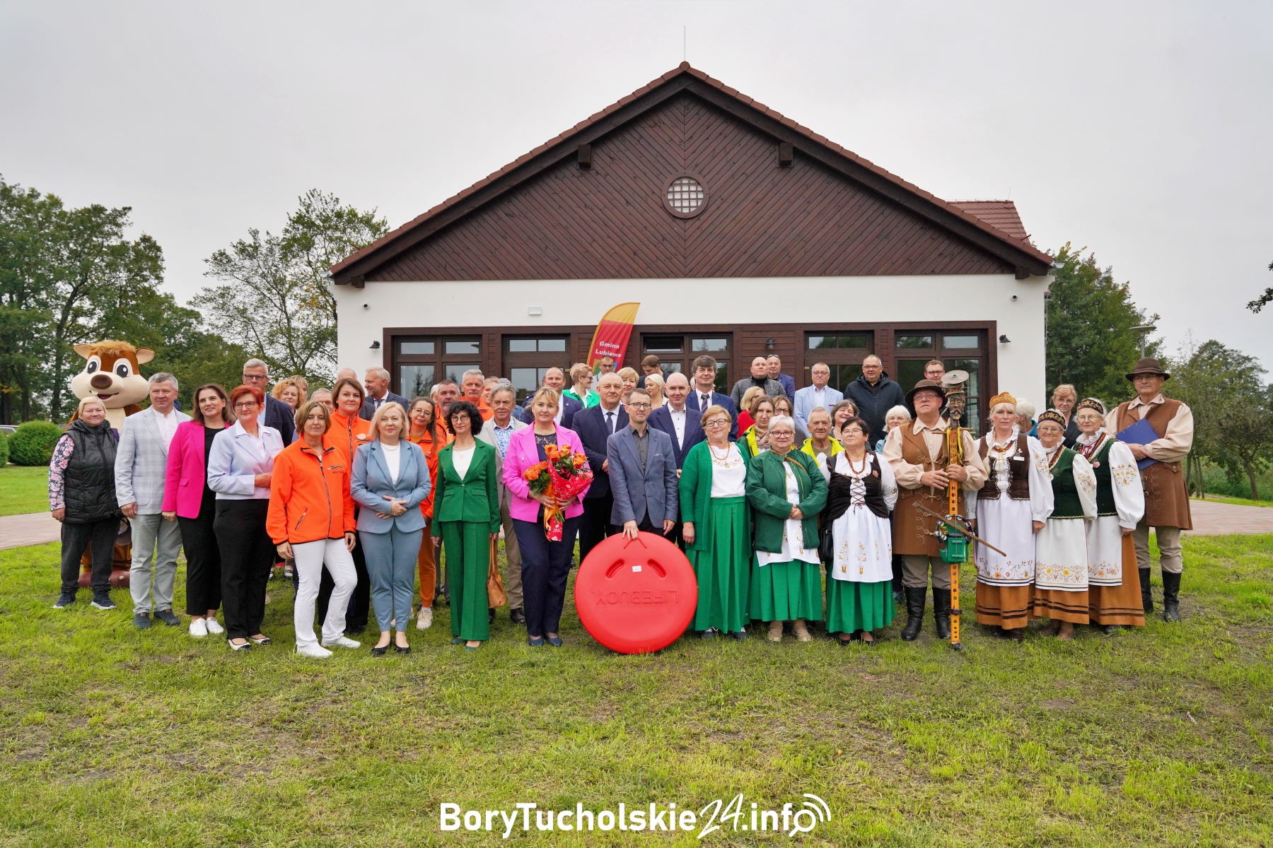 Uroczysty odbiór inwestycji nad Jeziorem Bysławskim (FOTO, WIDEO)