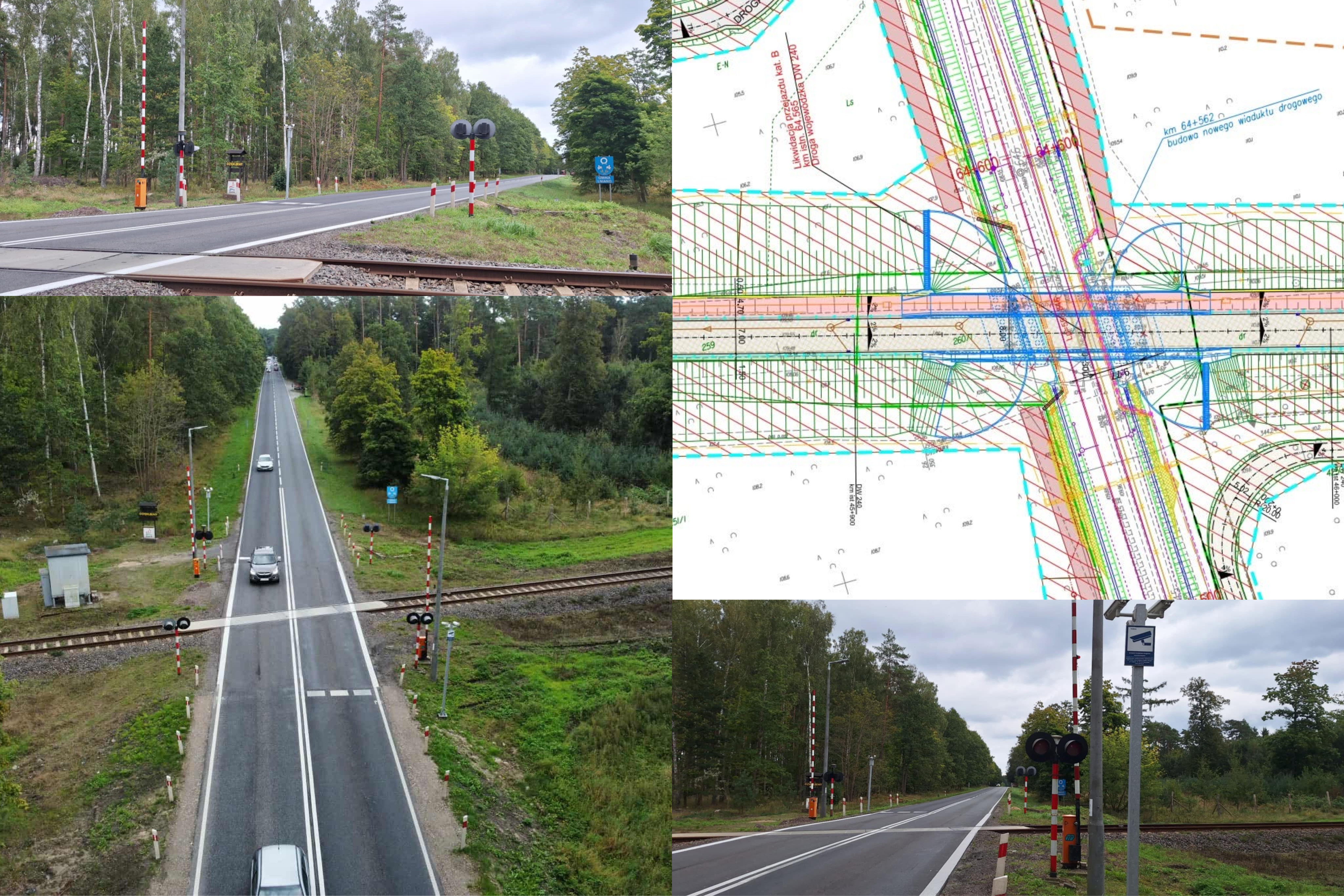 Wiadukt zamiast przejazdu kolejowego w Błądzimiu