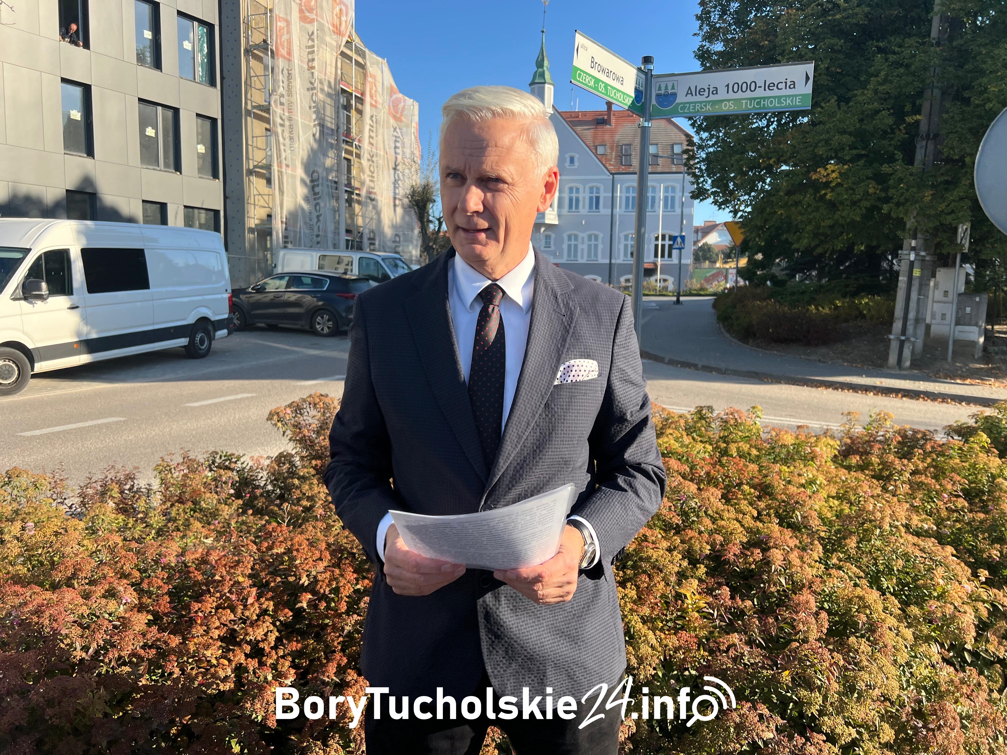 Oświadczenie Przemysława Bieska-Talewskiego w sprawie zawiadomienie złożonego w prokuraturze przez burmistrza Czerska