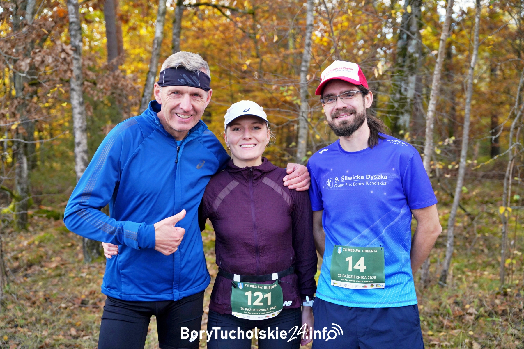 Szesnasty Bieg Świętego Huberta – na sportowo w leśnych klimatach (FOTO, WIDEO)