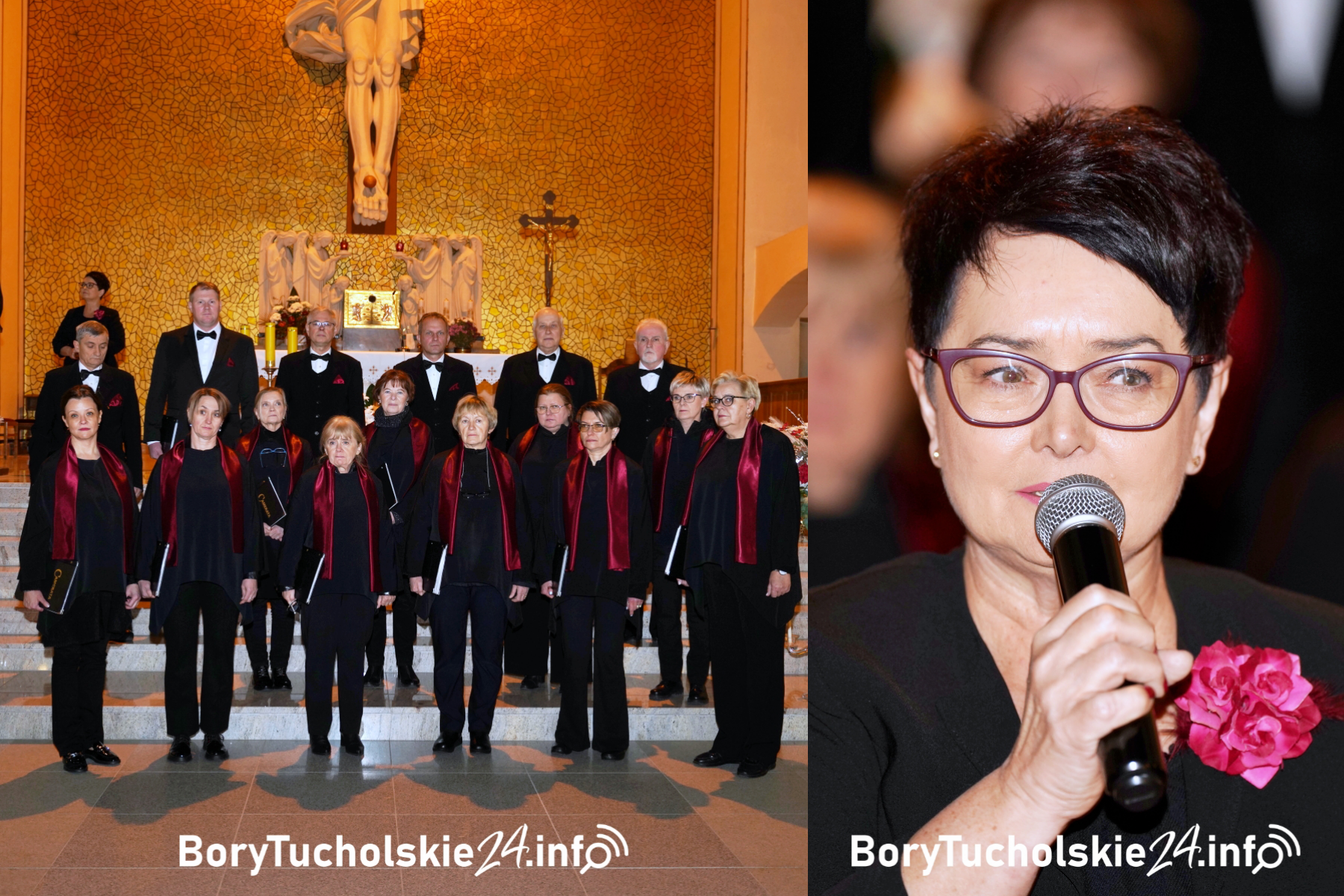 Pamięć, Tradycja, Zaduma - koncert Chóru Camerata w Tucholi (FOTO, WIDEO)