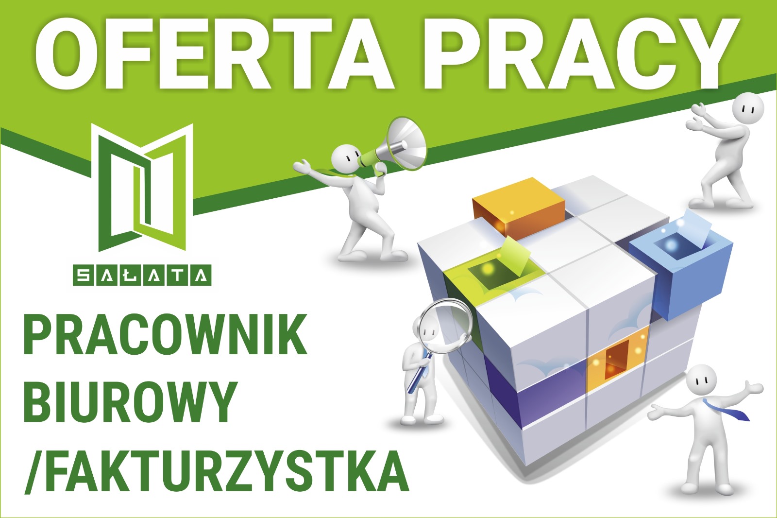 Oferta pracy - pracownik biurowy/fakturzystka 