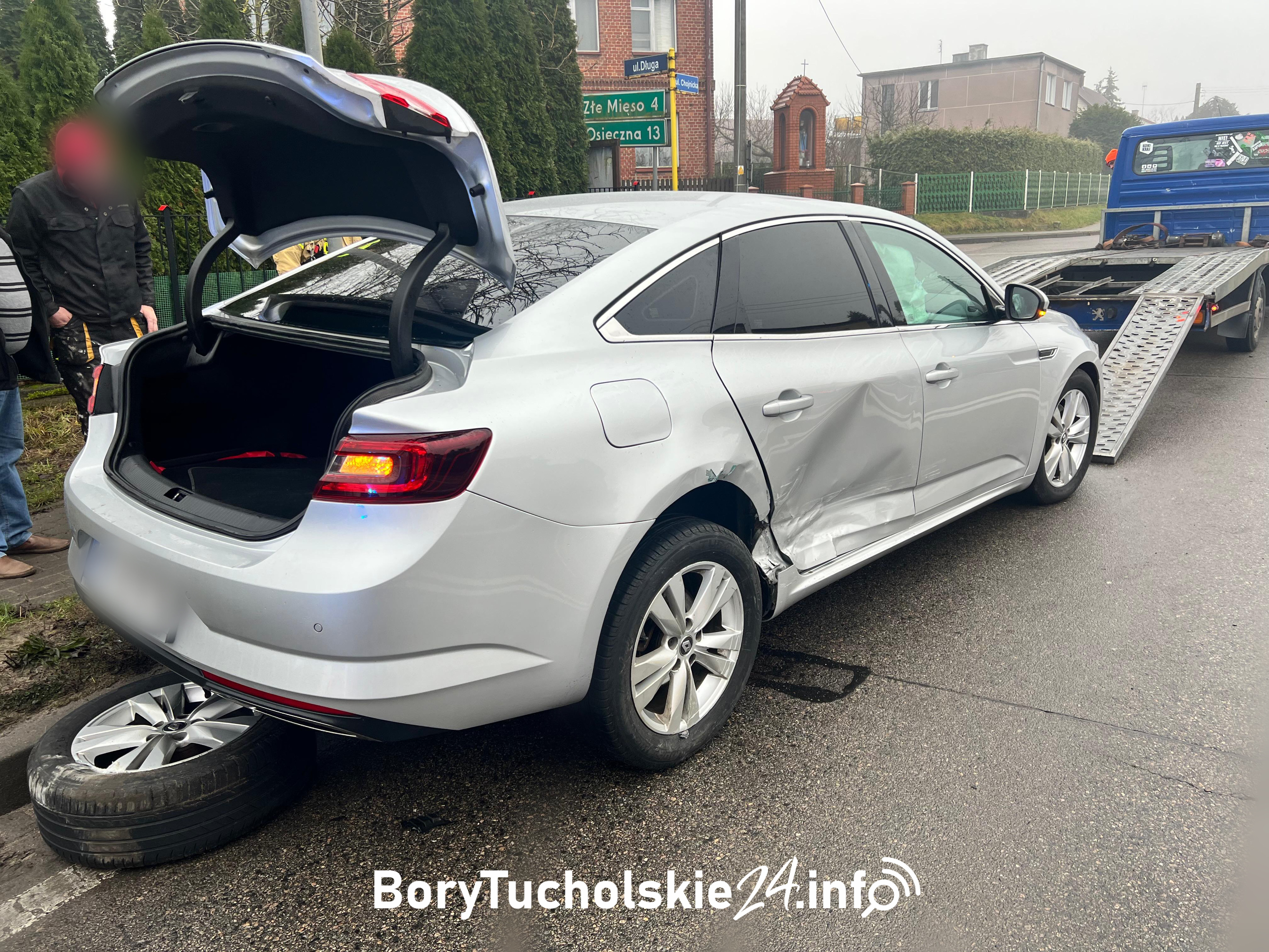  Kolizja na DK22 w Łęgu – kierowca audi odjechał z miejsca zdarzenia (FOTO, WIDEO) 