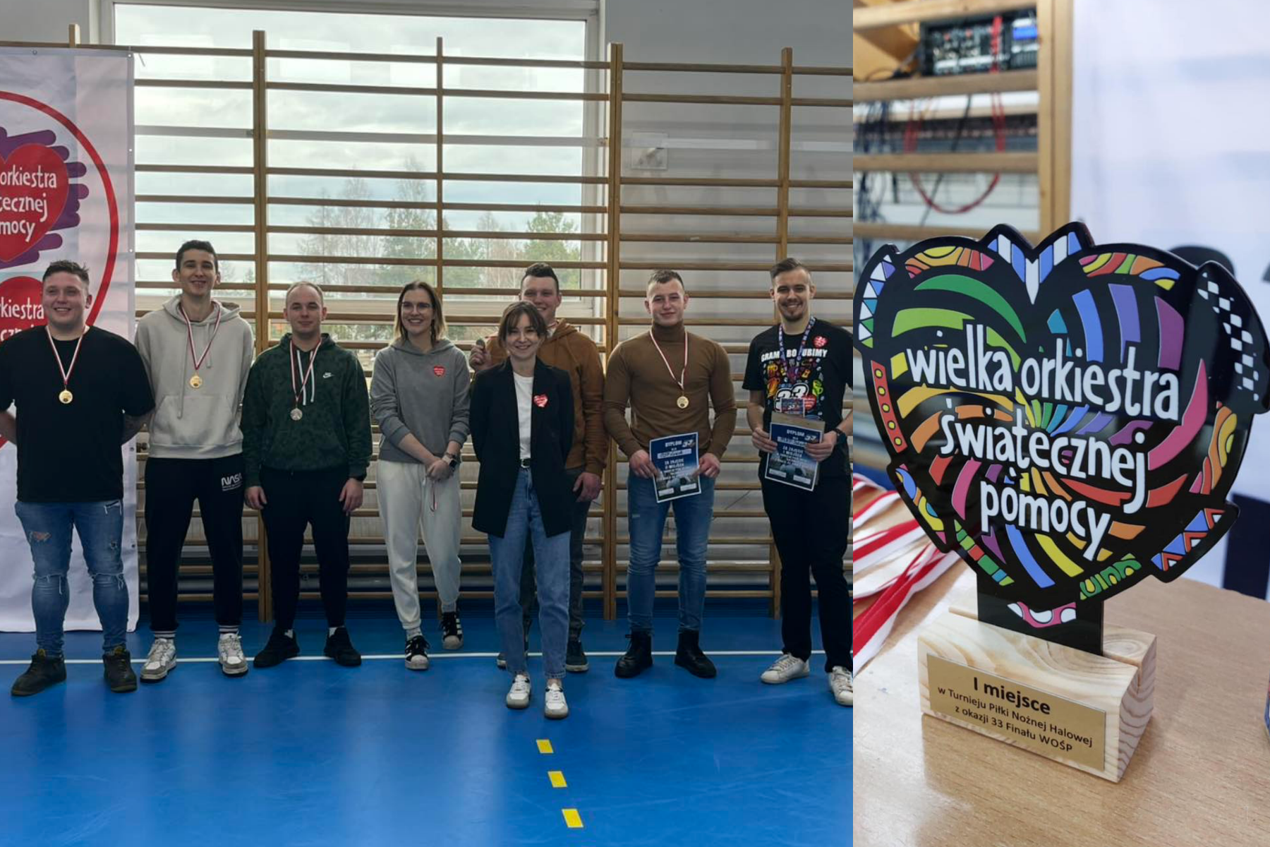 Turniej piłki halowej w Śliwicach - WOŚP 2026