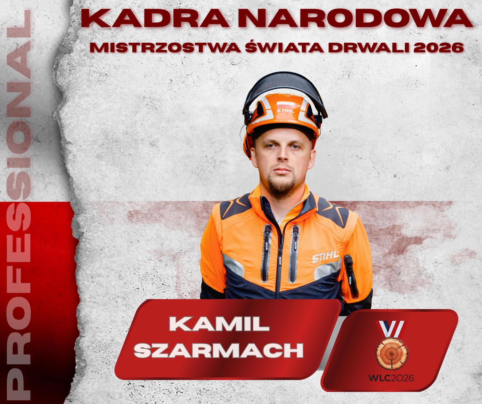 Kamil Szarmach w kadrze narodowej na Mistrzostwa Świata Drwali w Słowenii