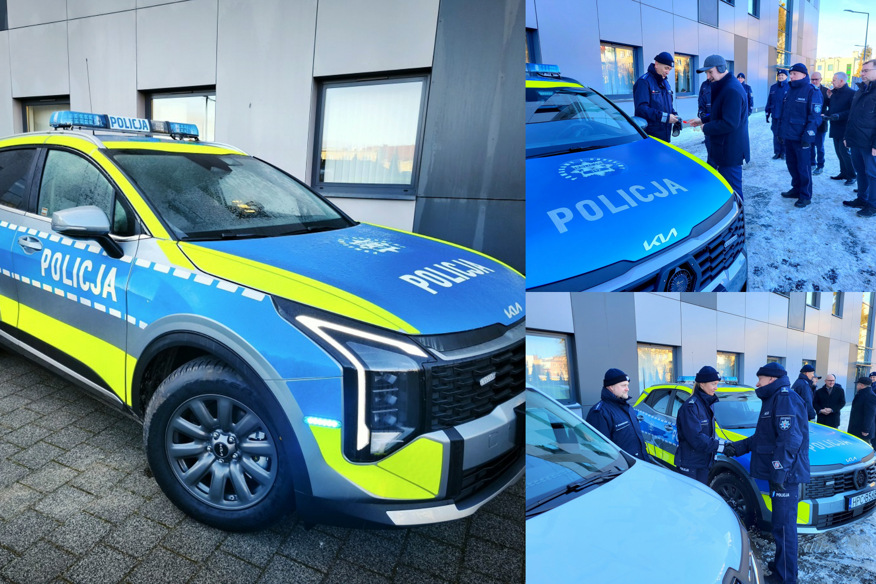 Dwa nowe radiowozy dla tucholskiej policji (FOTO)
