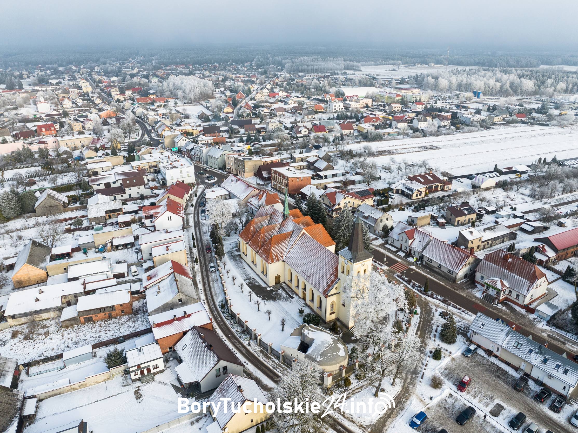 Śliwice pod śnieżną kołderką (FOTO)