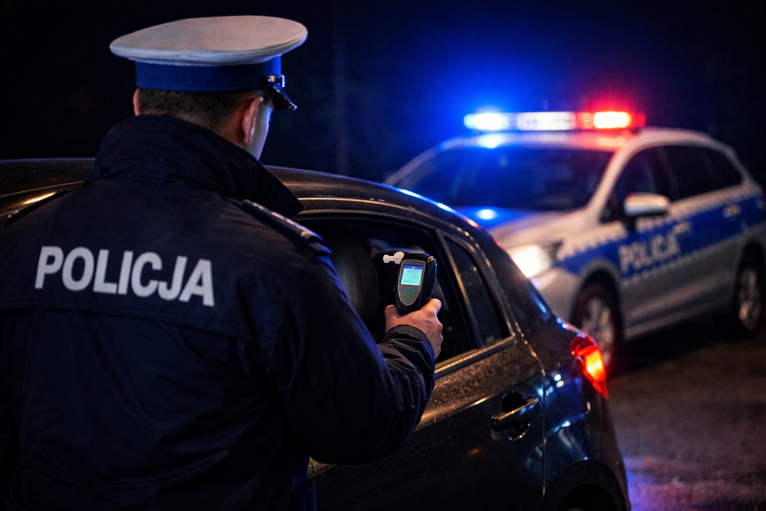 Pijany kierowca zatrzymany w Gostycynie. 33-latek miał 1,4 promila alkoholu